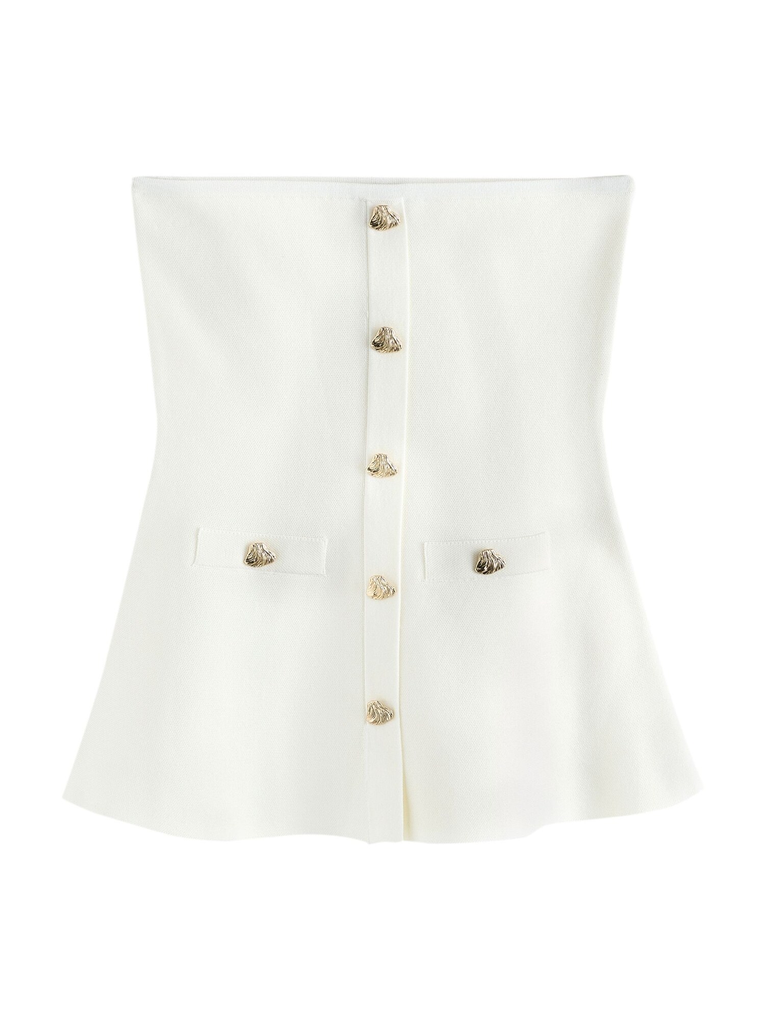 Next Gebreide Top Wit