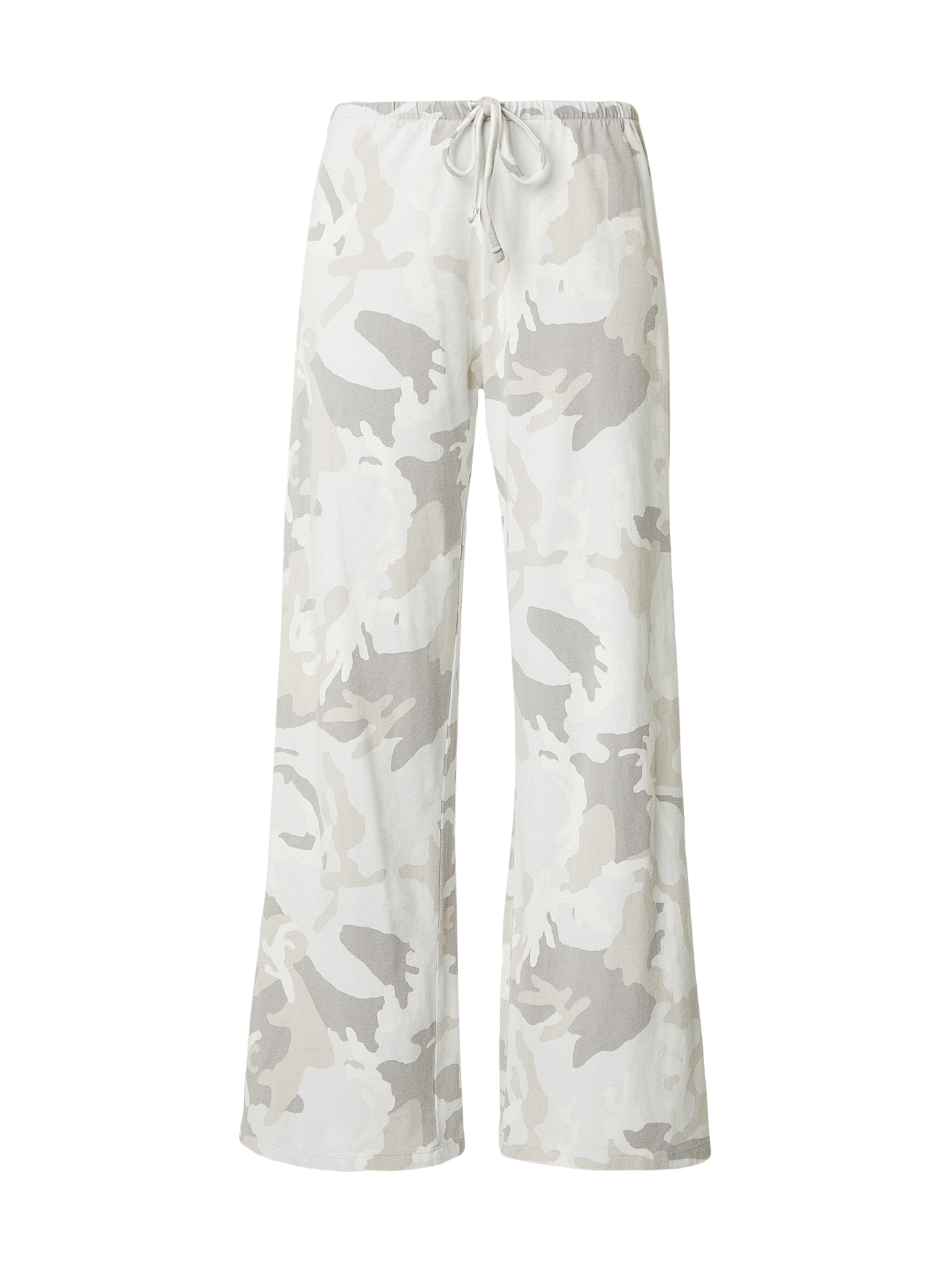 WEEKDAY Pantaloni  bej / gri taupe / alb murdar