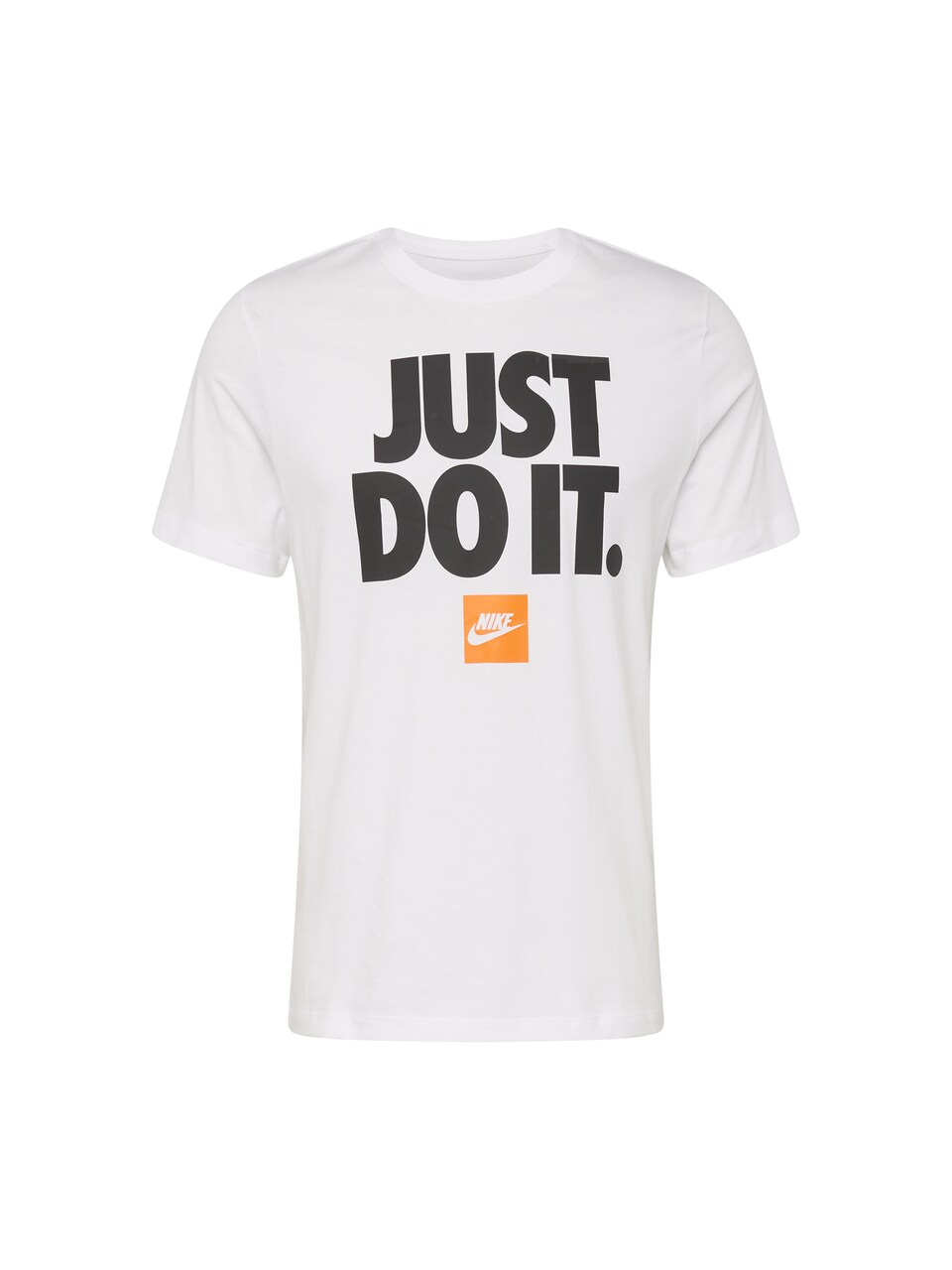 T-shirt orange / svart