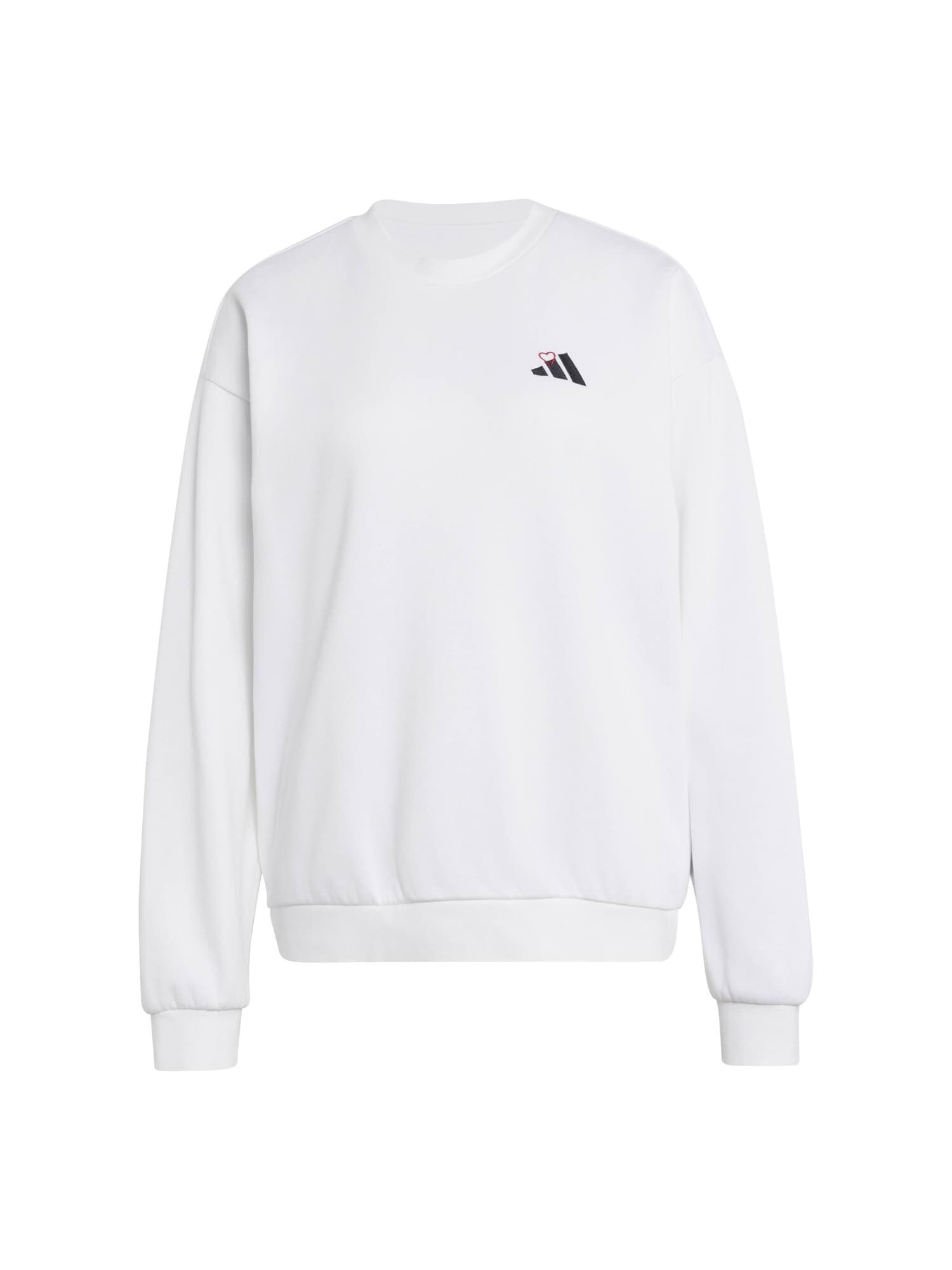 ADIDAS SPORTSWEAR Športová mikina  čierna / biela