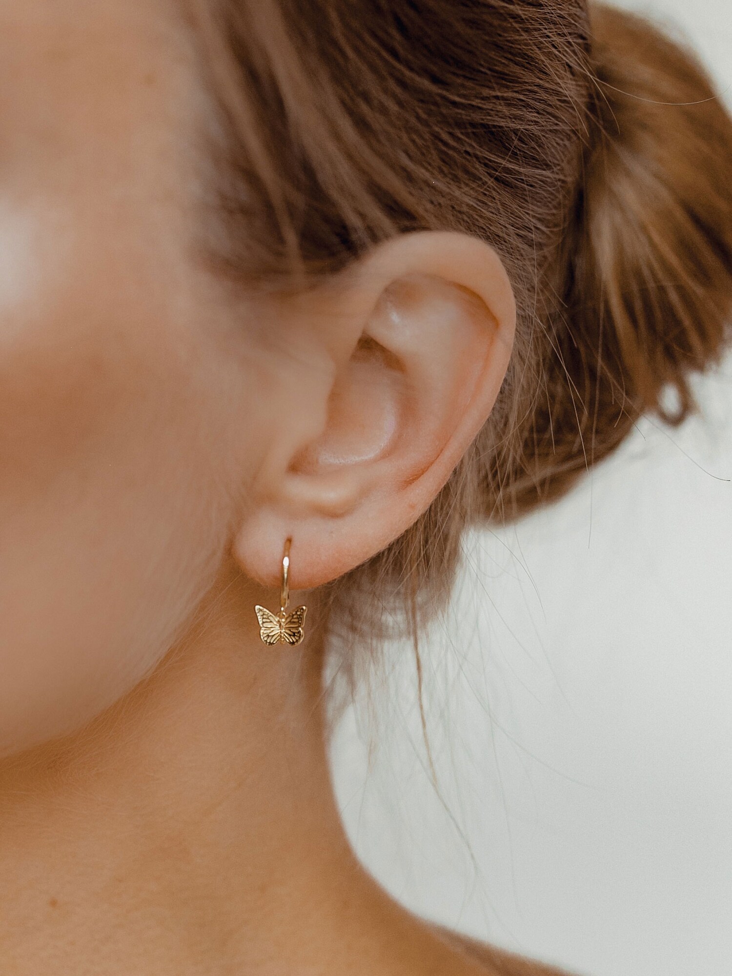 Hey Happiness Oorbellen 'Flutter' Goud