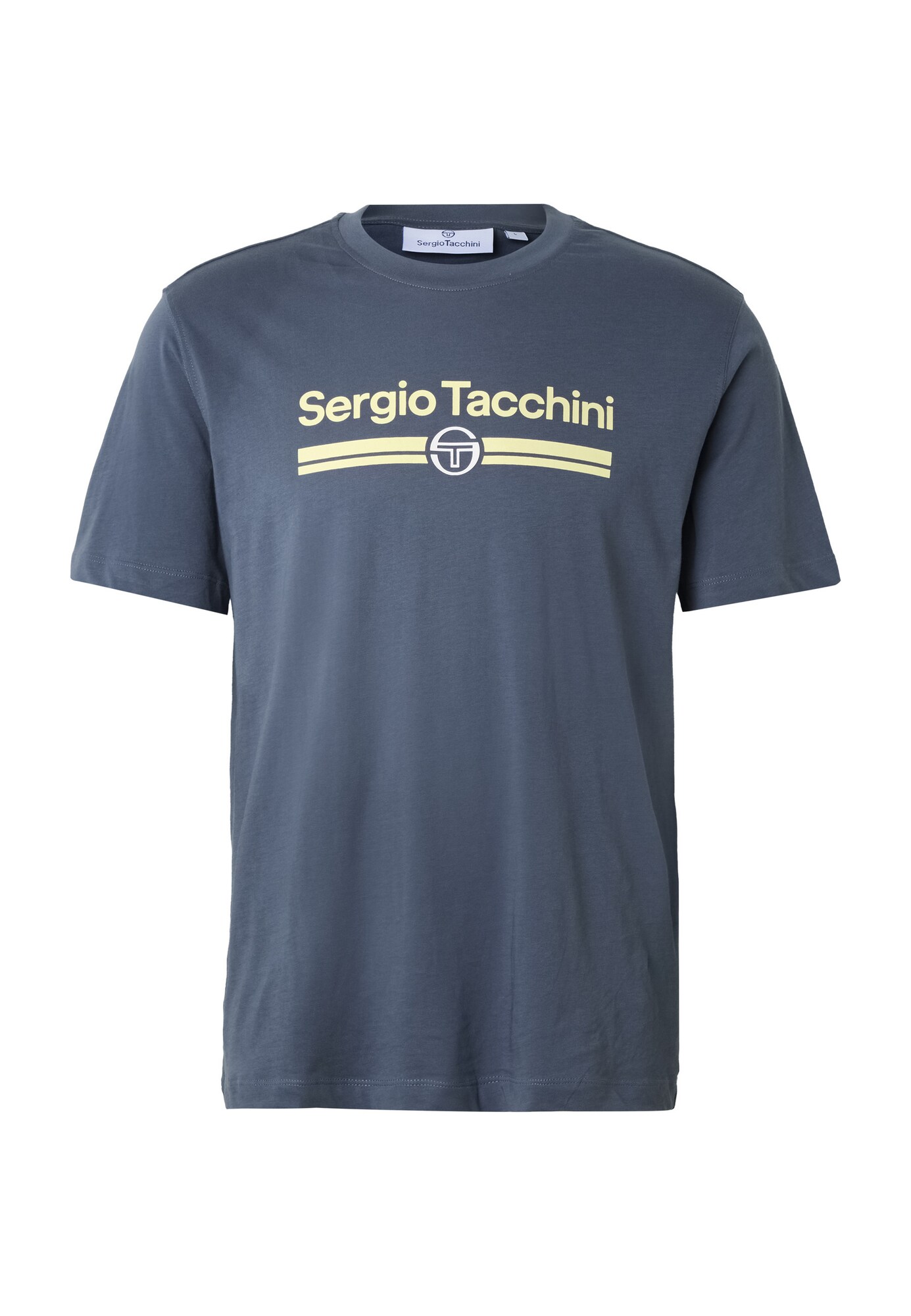 Sergio Tacchini Tričko 'Marchio'  námornícka modrá / žltá / biela