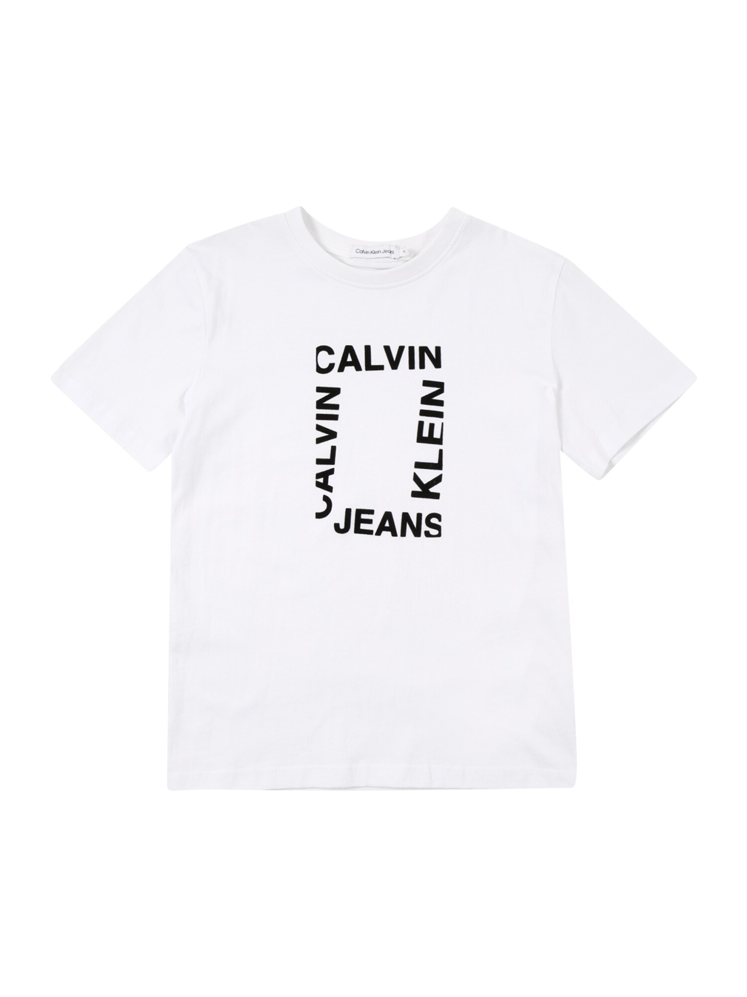 Calvin Klein Jeans Póló 'MAXI HERO'  fekete / fehér