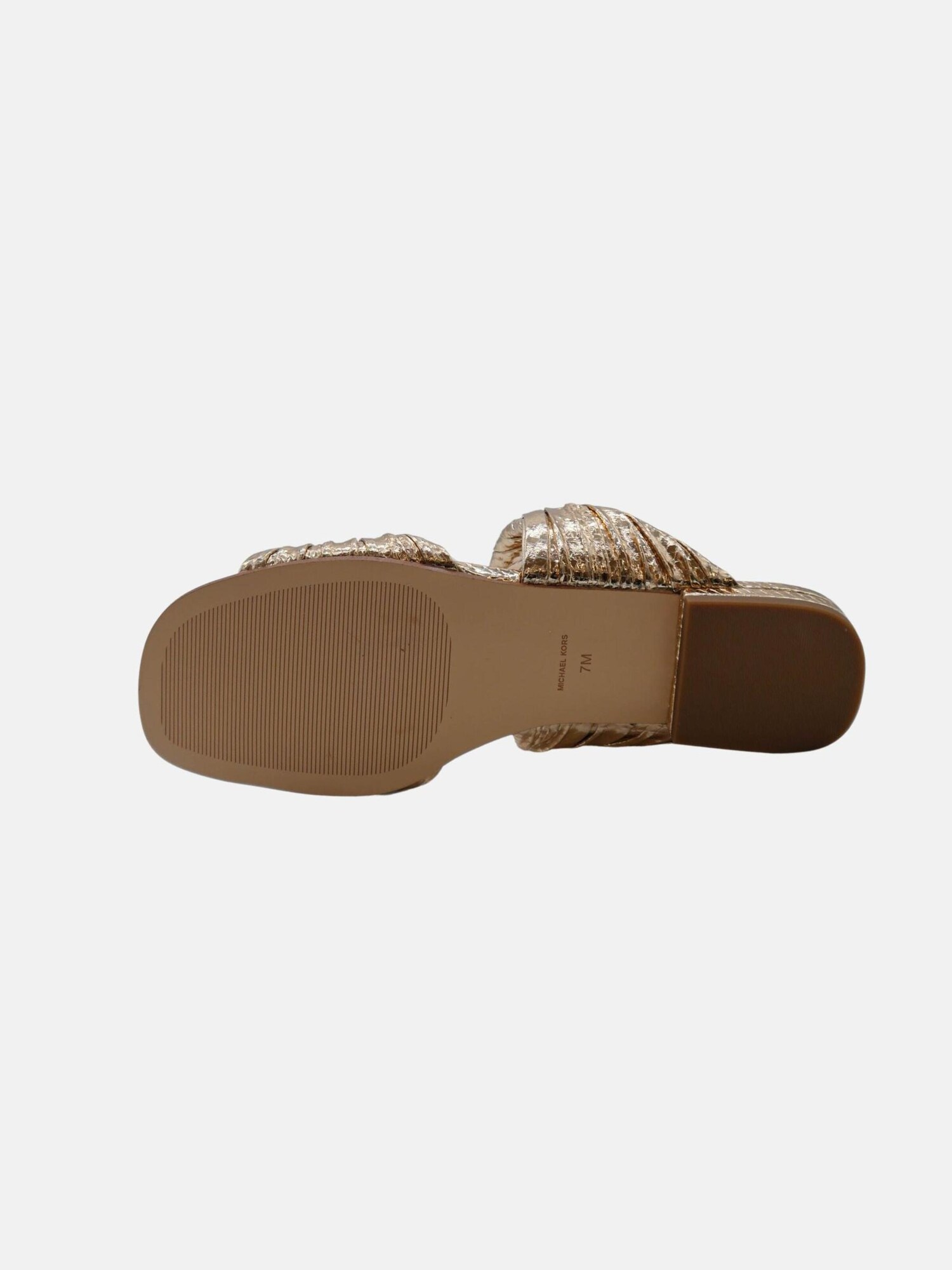 Michael Kors Sandalias 'MICHAEL KORS KIANA FLAT SANDAL Scarpe'  oro – imagen 2