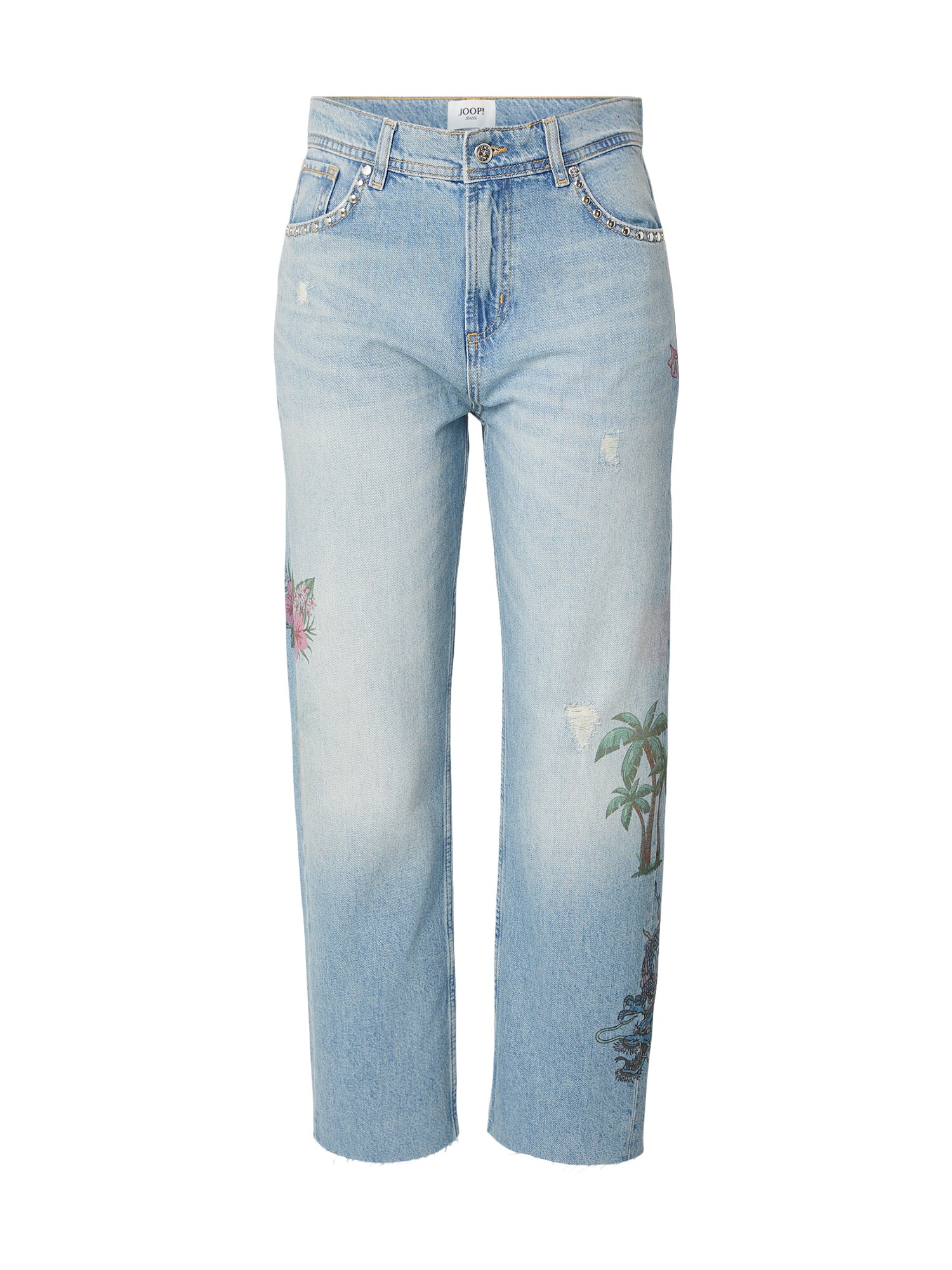 JOOP! Jeans Jeans Michelle  albastru / albastru denim / verde jad / magenta