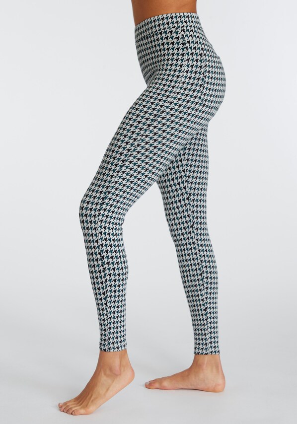 LASCANA, Leggings, kék, szürke & fekete, 8 kép a 8 közül