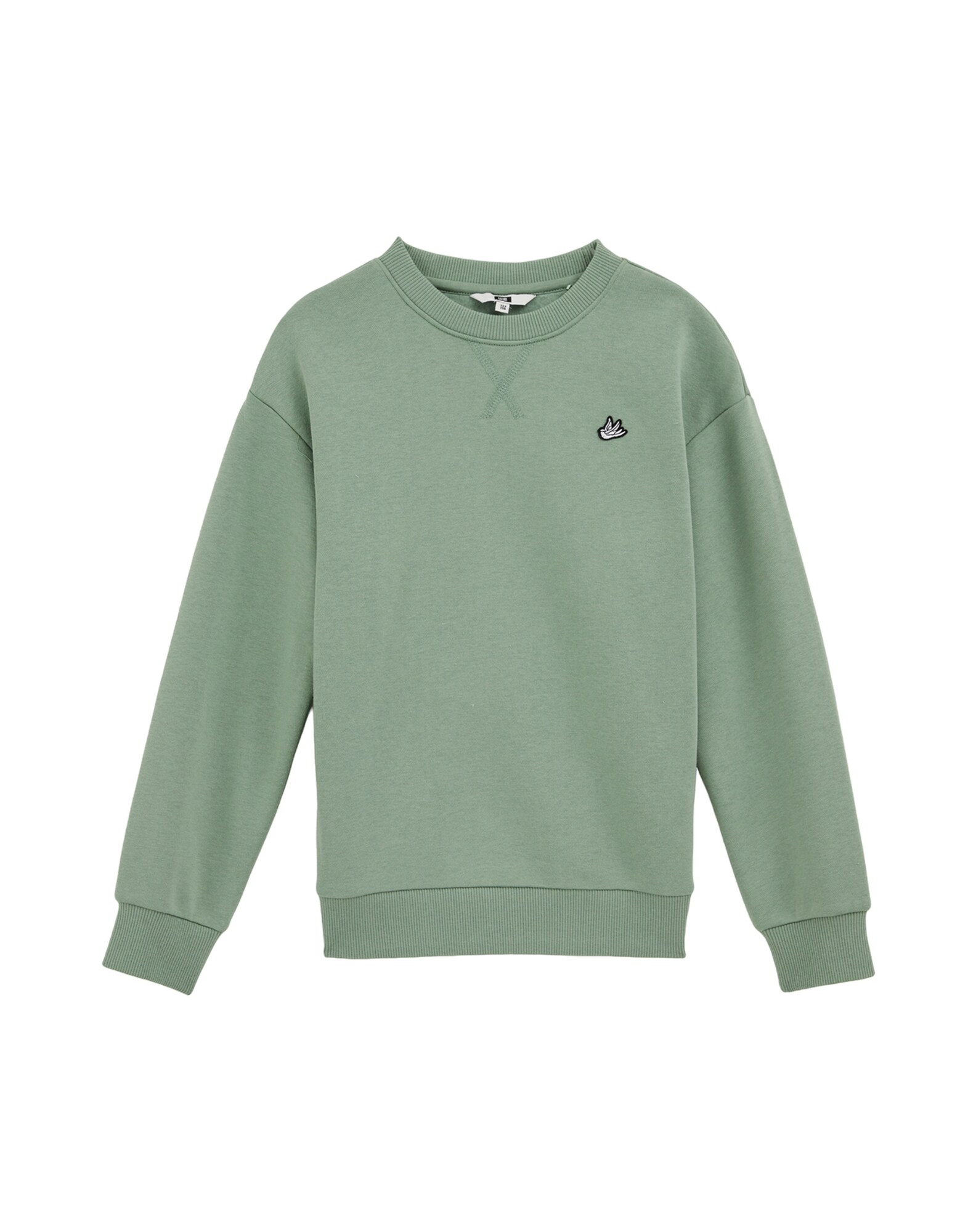 WE Fashion Bluză de molton  verde mentă