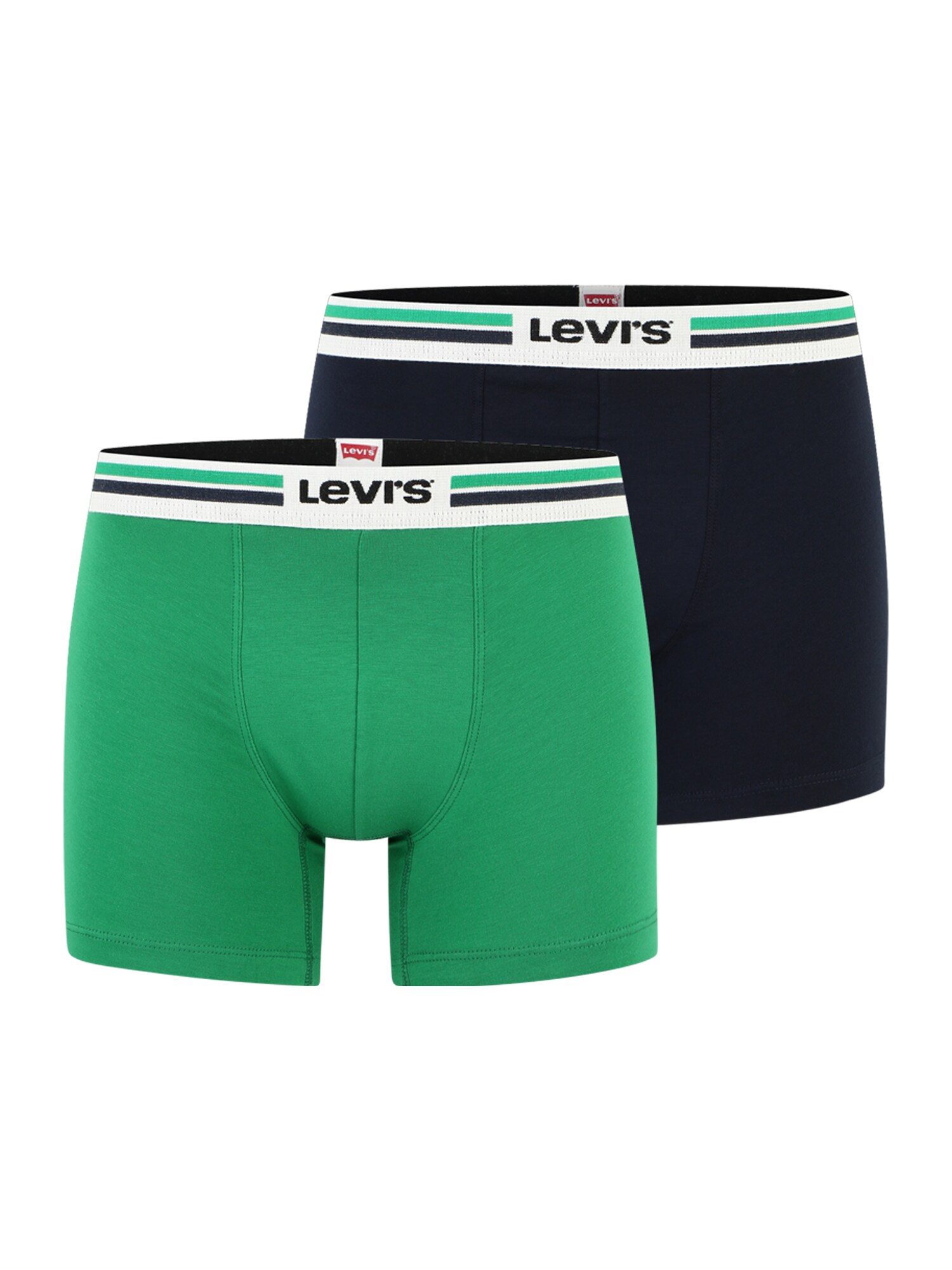 LEVIS ® Boxeri  bleumarin / verde / alb