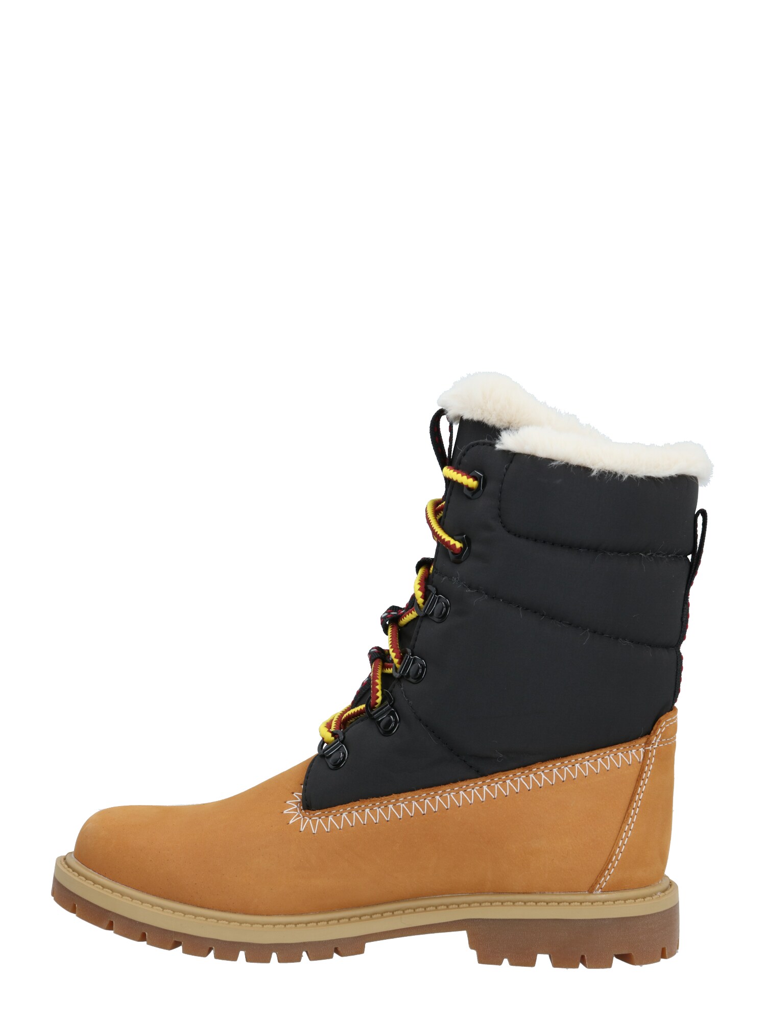 TIMBERLAND Auliniai batai  juoda / šviesiai ruda