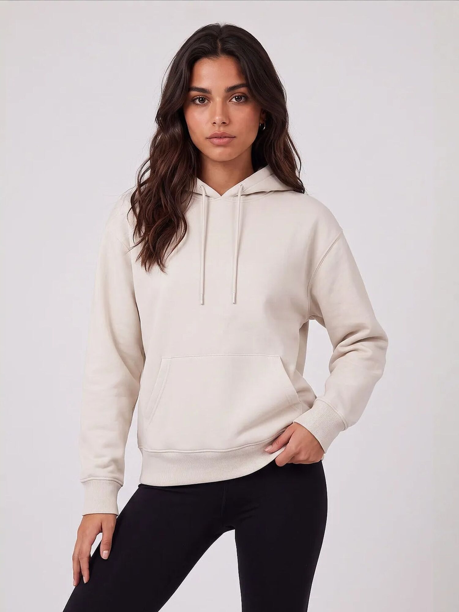 Tommy Life Sweater majica boja pijeska