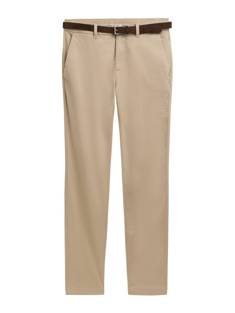 TOM TAILOR Hose 'Travis' Herren Größe 34 beige / braun