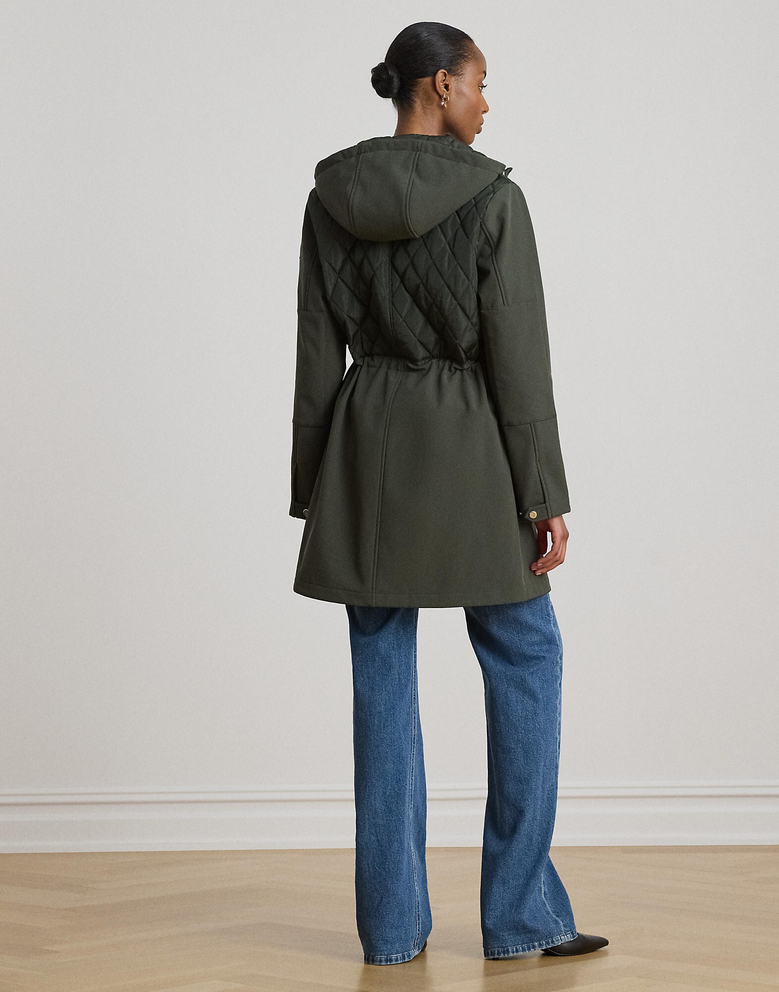 Lauren Ralph Lauren Chaqueta de entretiempo verde oscuro – imagen 7