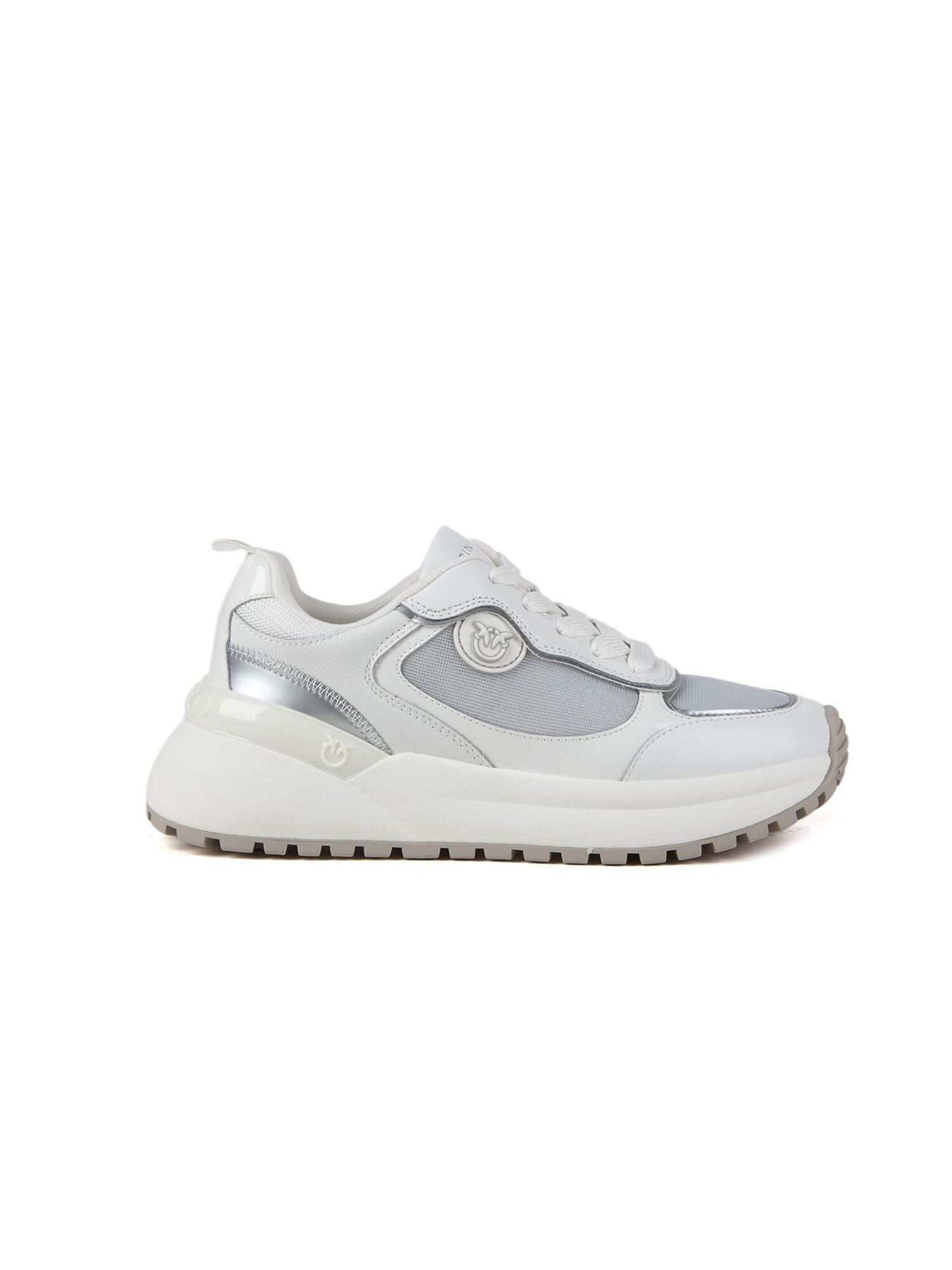 PINKO Zapatillas deportivas bajas 'Gem 14' gris claro – imagen 1