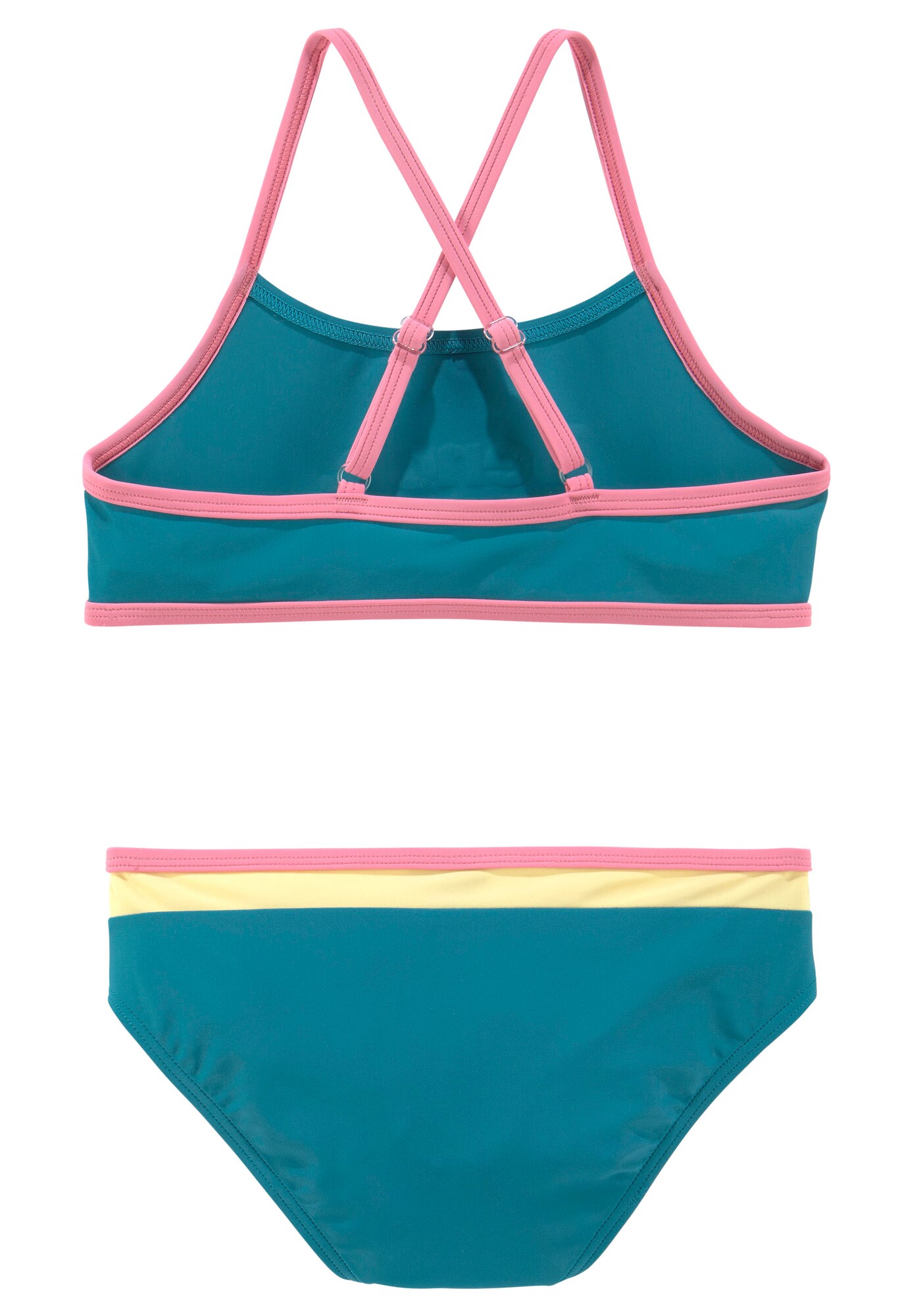 BENCH Bikini  sárga / benzin / világos-rózsaszín termék 2. képe