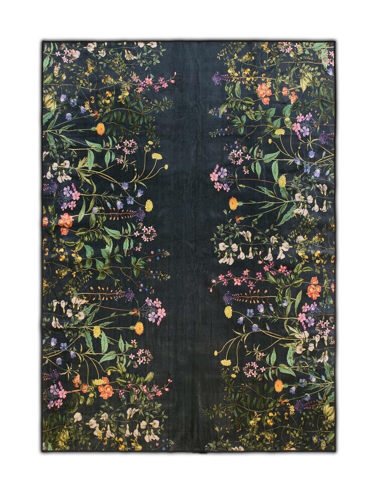 ESSENZA Teppich 'Augustina' Herren Größe 180x240 cm gelb / anthrazit / grün / orange