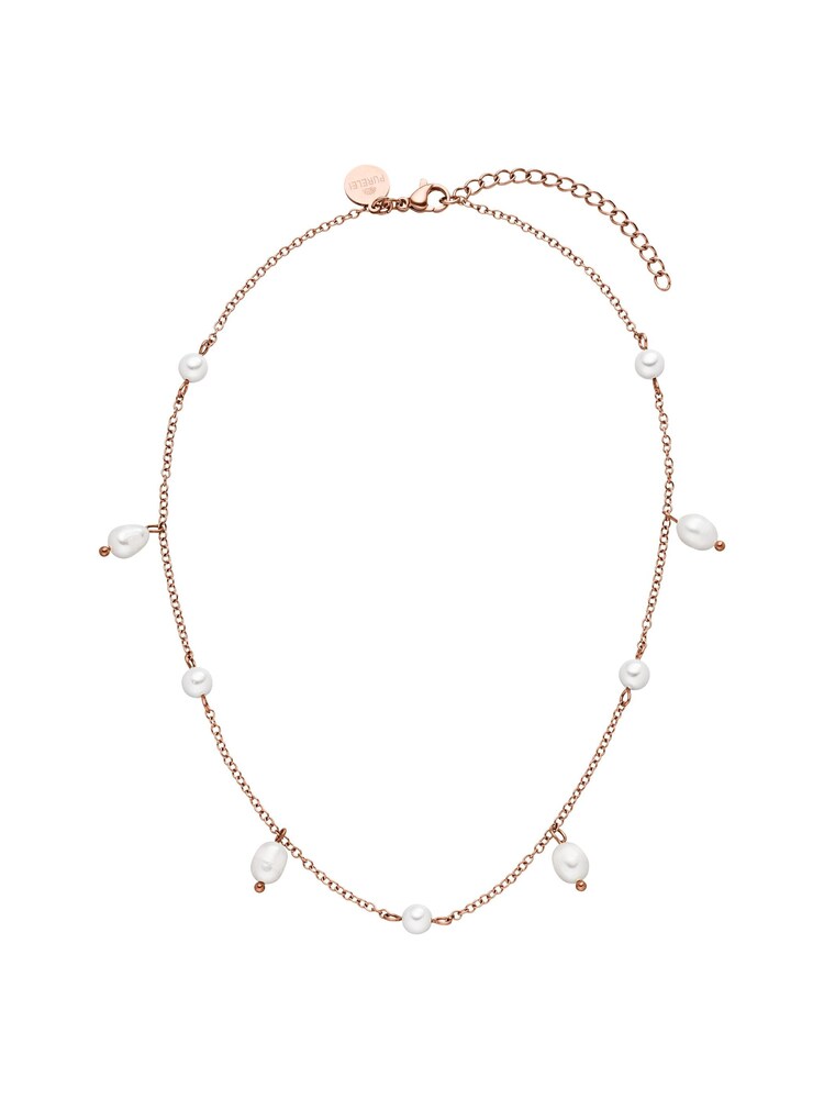 PURELEI Kette 'Pearl Drop' Damen Größe One Size rosegold