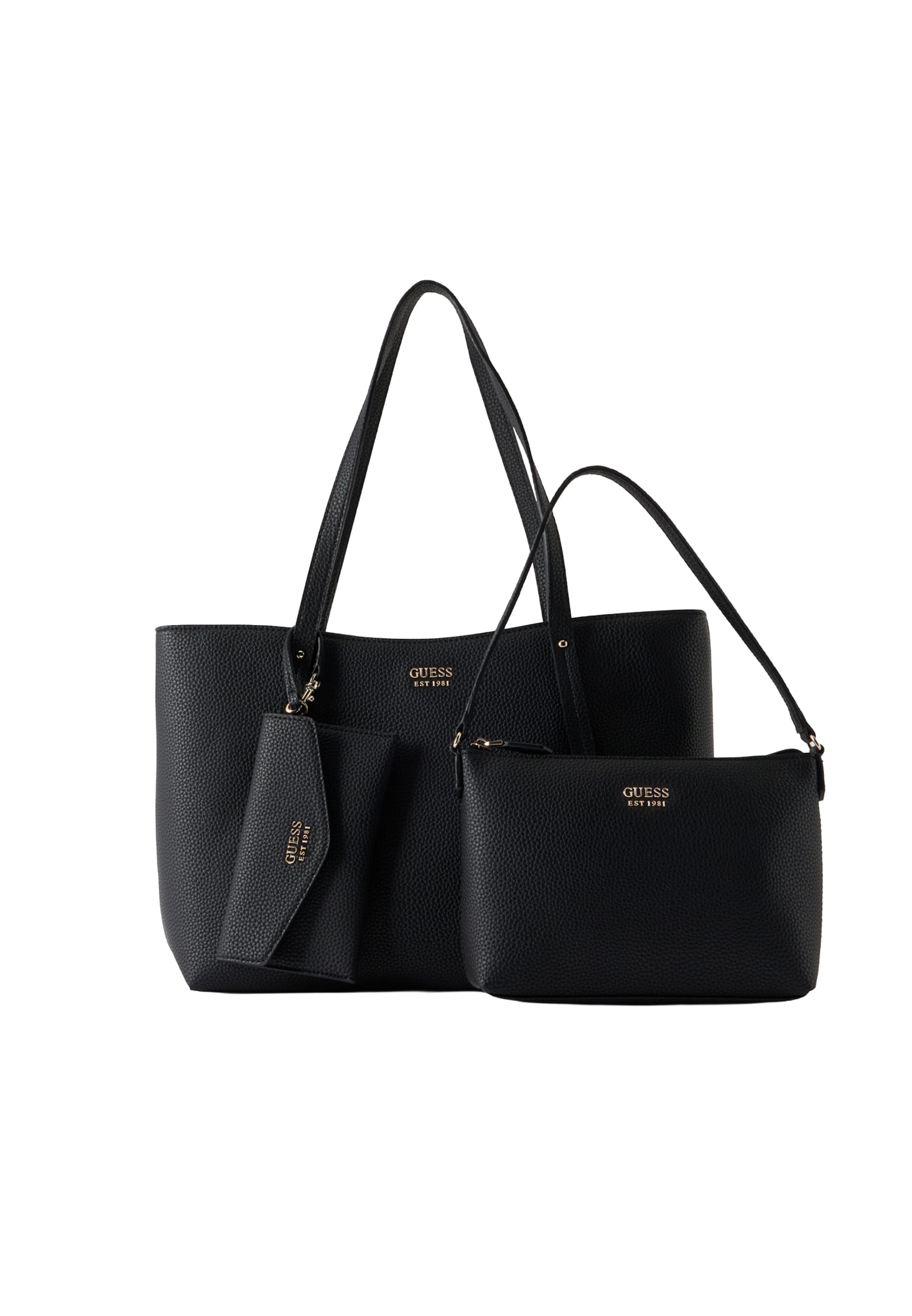 Guess Brenton tote-väska med dragkedja upptill dam – bild 2