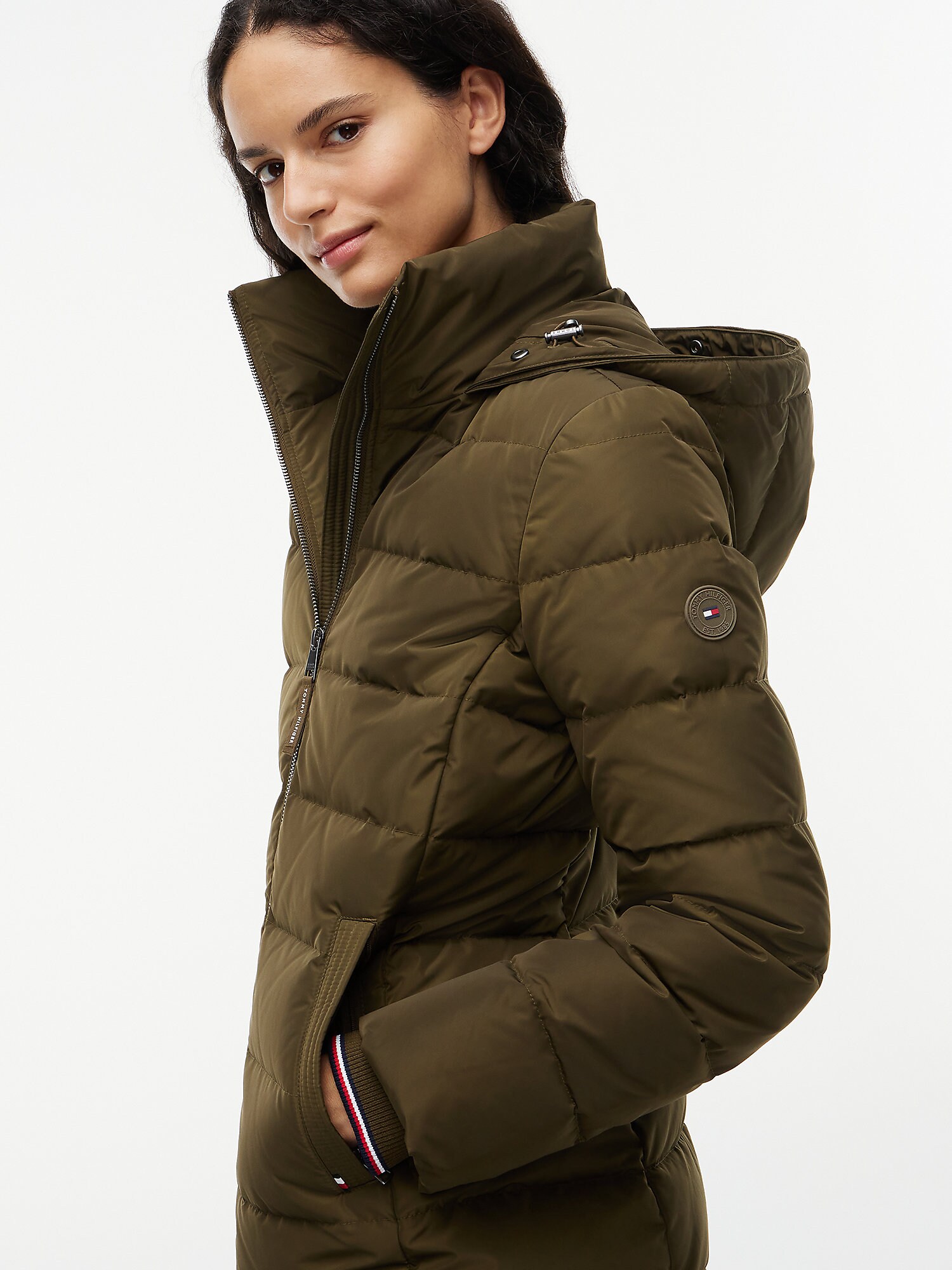 TOMMY HILFIGER Abrigo de invierno  marrón oscuro – imagen 4