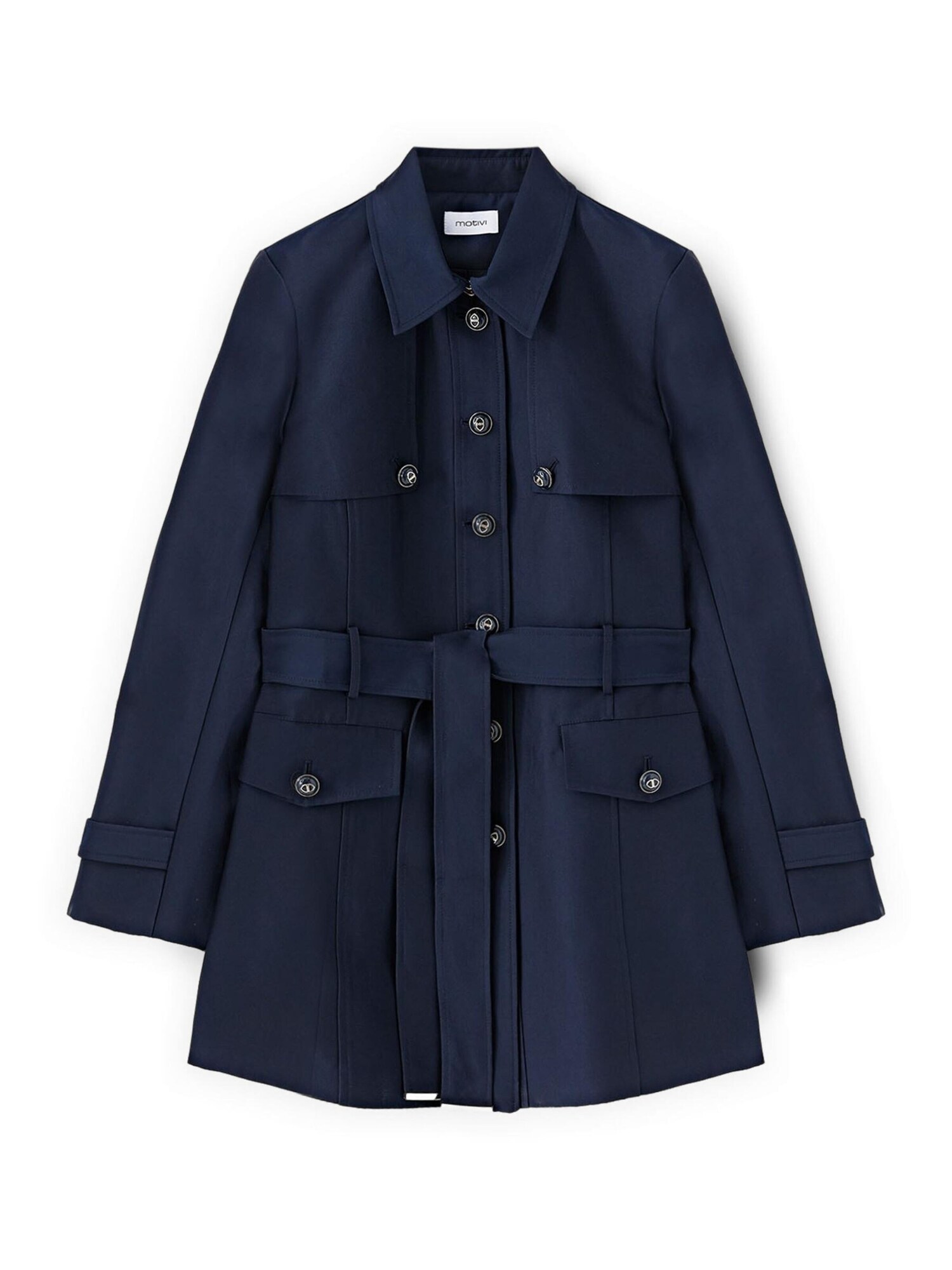 MOTIVI Cappotto di mezza stagione  blu