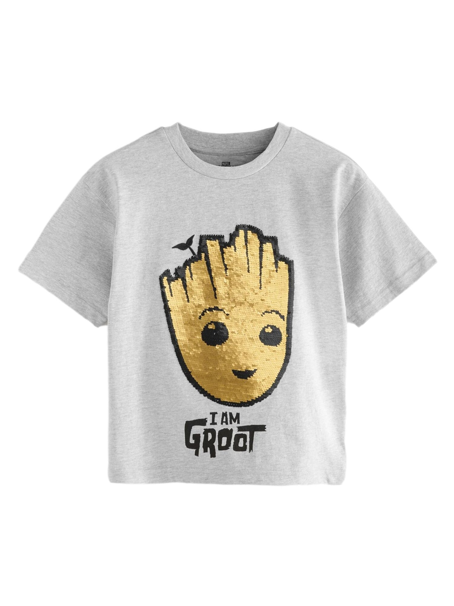 Next Tricou Groot Lizenziertes  galben / gri / negru