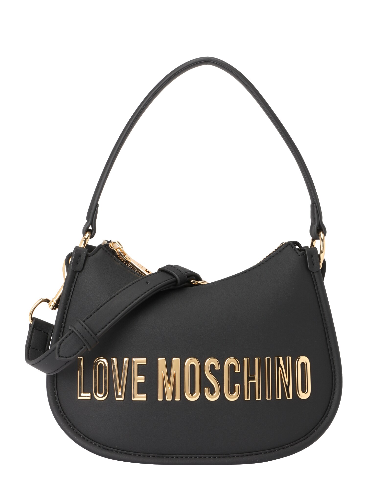 Love Moschino Kabelka na rameno  zlatá / čierna