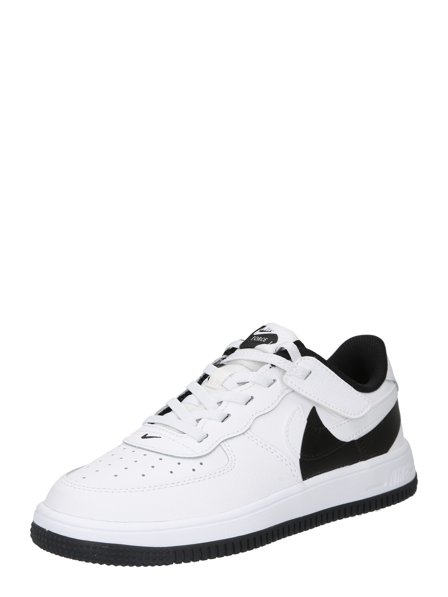 Nike Sportswear Sportcipő 'Force 1 LOW EasyOn'  fekete / fehér