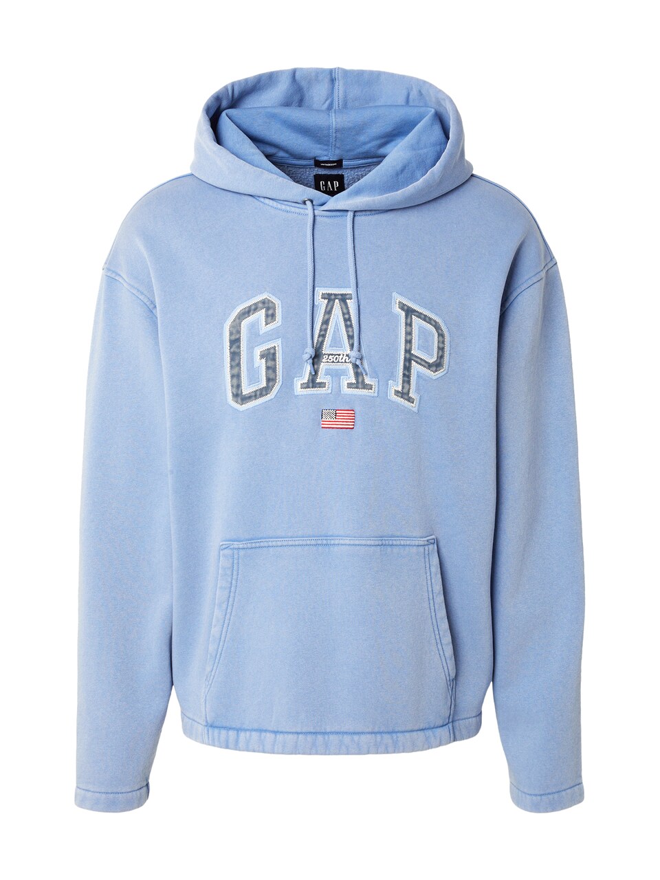Sweatshirt 'BRANNAN' marinblå / ljusblå / röd