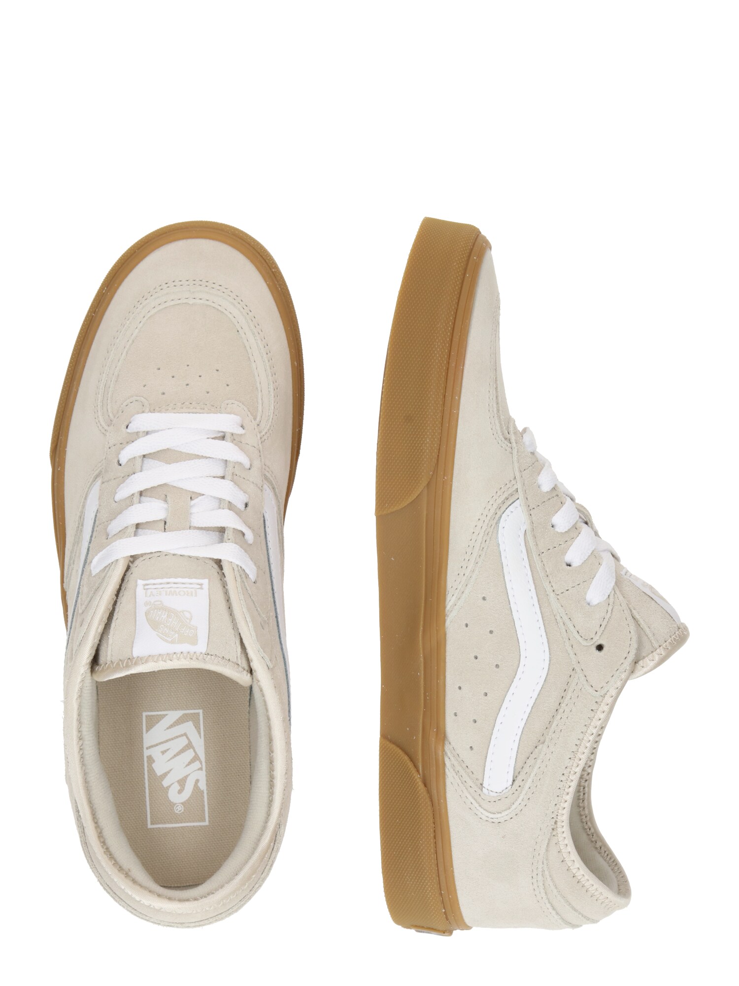 VANS Rövid szárú sportcipők 'ROWLEY CLASSIC'  világos bézs / fehér termék 2. képe