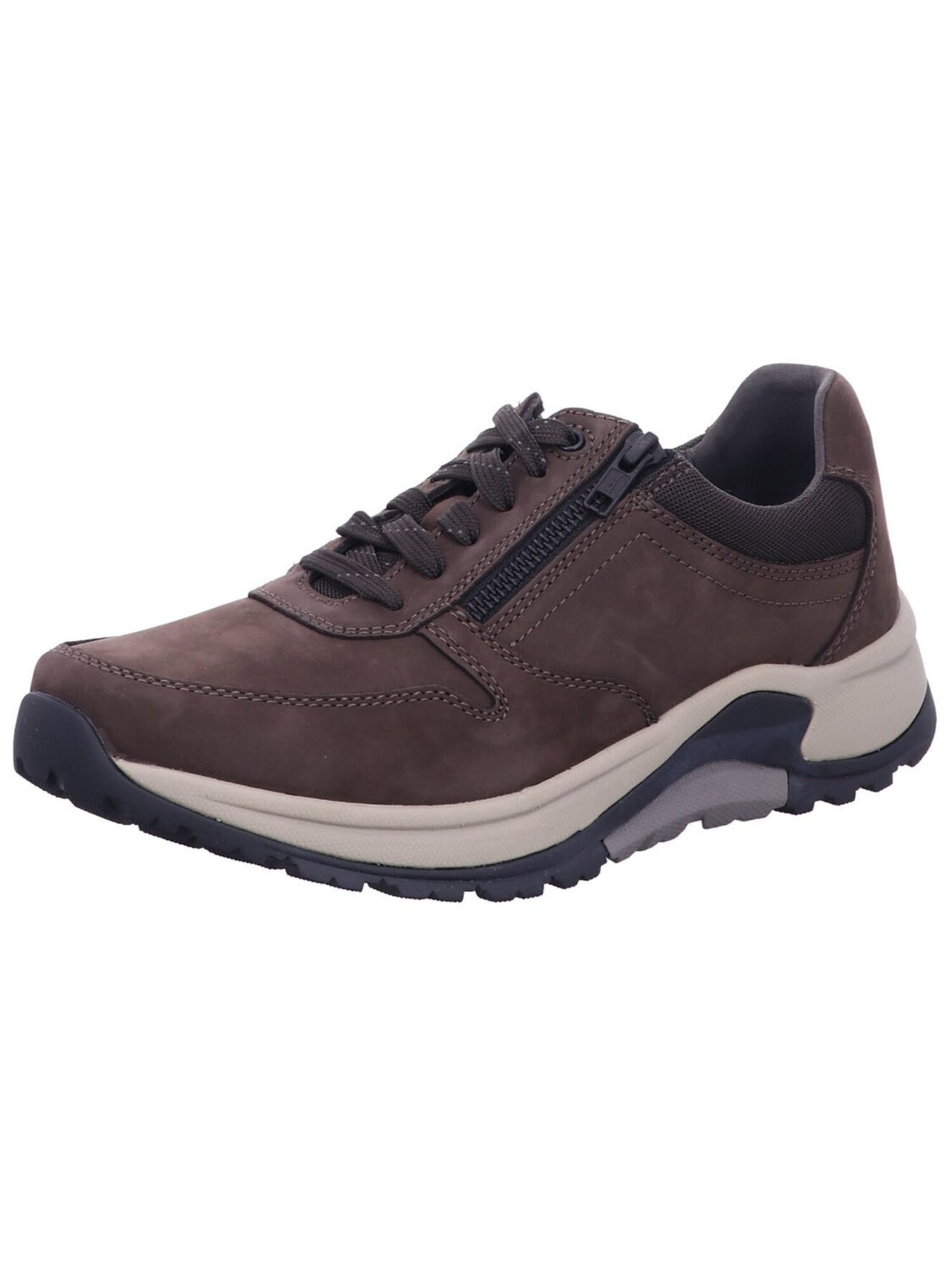 Gabor Veterschoen 'Komfort Schnürschuh Herren 8000.14 18 Echtleder In Braun' Bruin