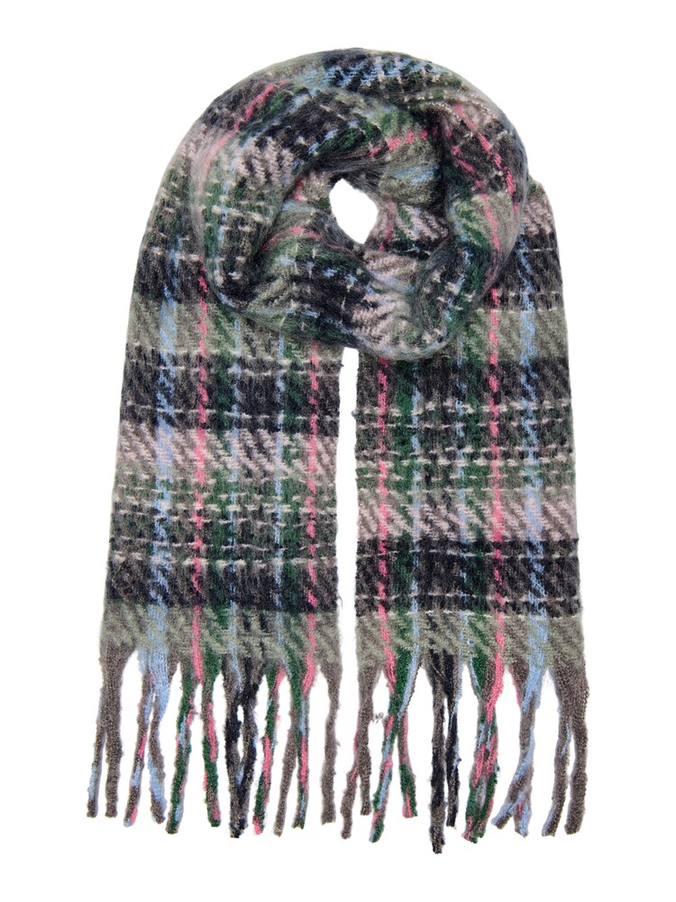 ONLY Schal 'ONLADRIANE' Damen Größe One Size hellblau / grau / tanne / pflaume