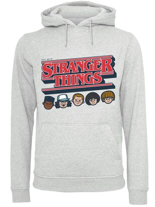 F4NT4STIC Sweatshirt ‘Stranger Things Netflix TV Series’ Grijs / Gemengde kleuren