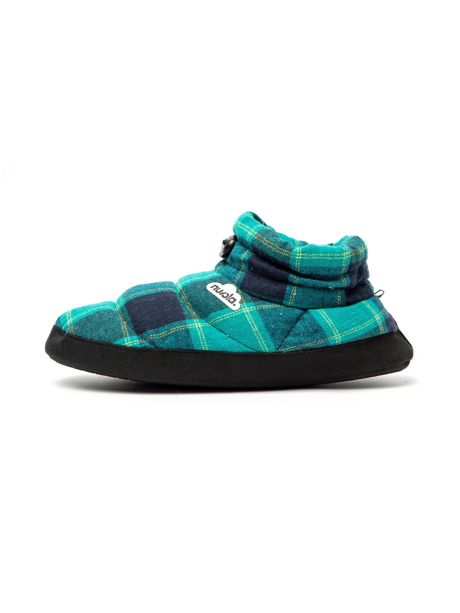 Nuvola. Zapatillas de casa 'Boot Home Scotland'  turquesa