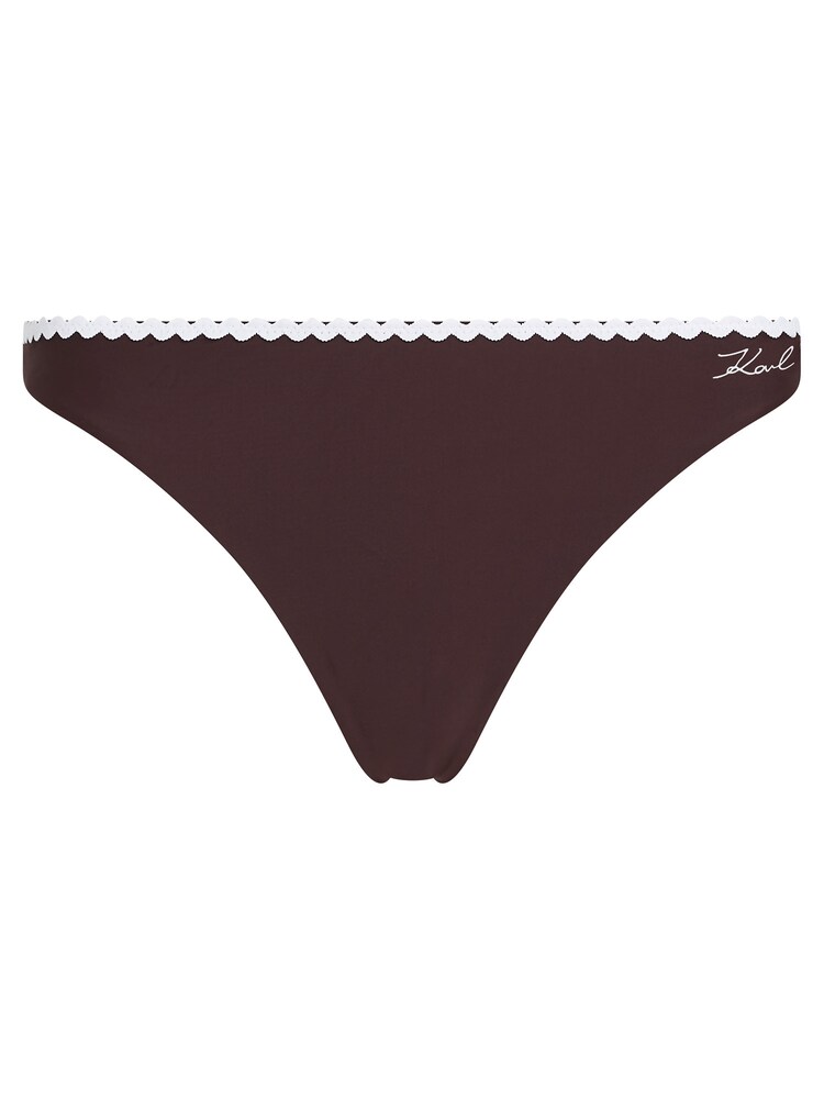 Karl Lagerfeld Bikini nadrágok Női barna , Méret S