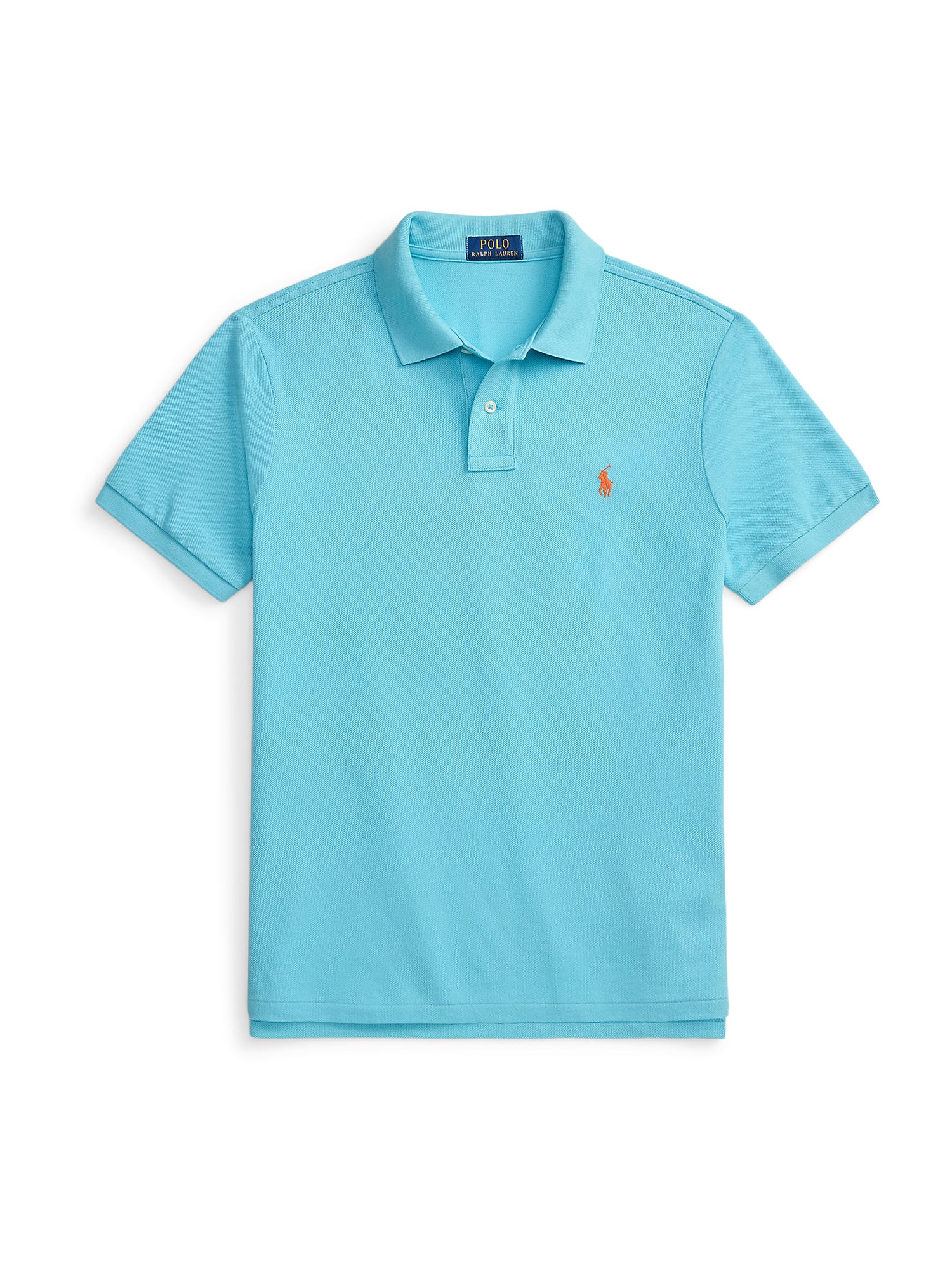 Polo Ralph Lauren Tricou  albastru deschis / portocaliu