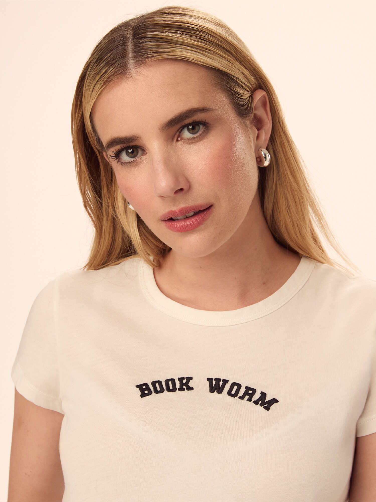 Daahls by Emma Roberts exclusively for ABOUT YOU Tričko 'Caya' čierna / biela (obrázok 5)