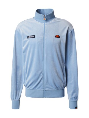 Ellesse Sweatvest ‘Murakaz’ Lichtblauw / Donkerblauw / Oranje / Grenadine