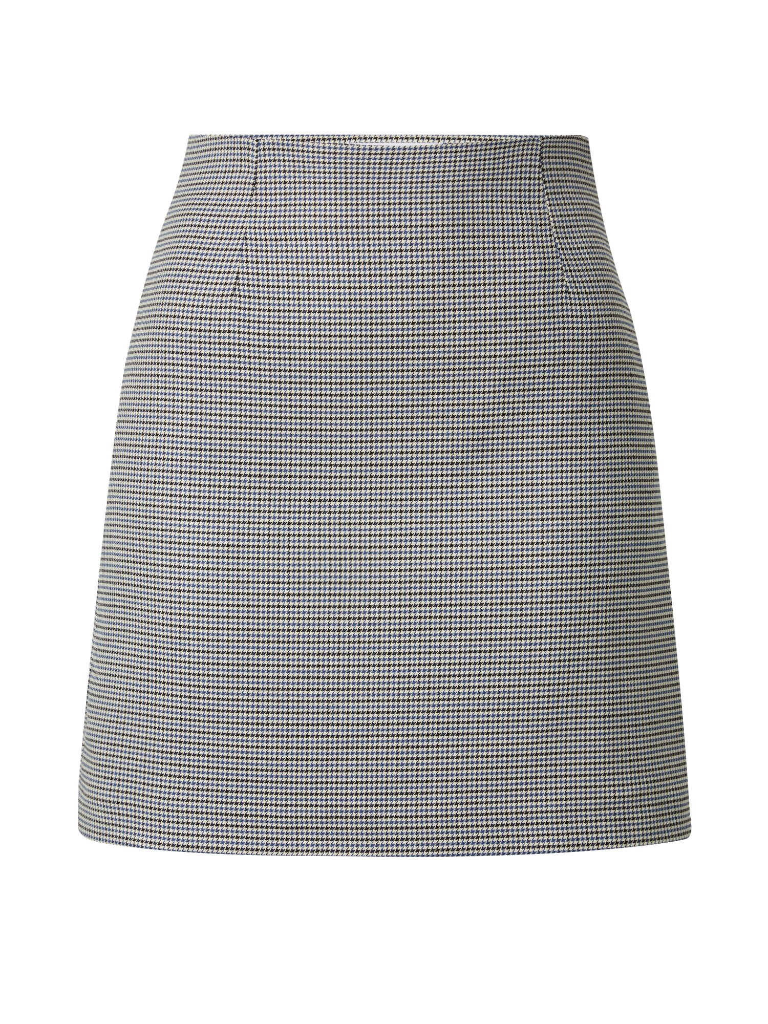 EDITED Fustă Josie  albastru / negru / alb