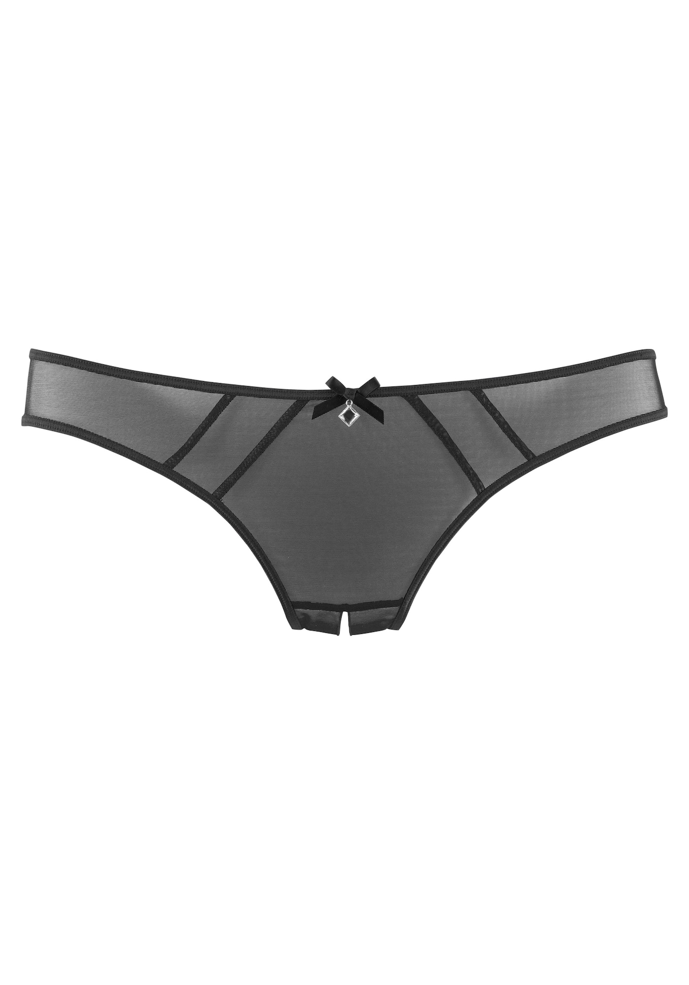 LASCANA Tanga  negru