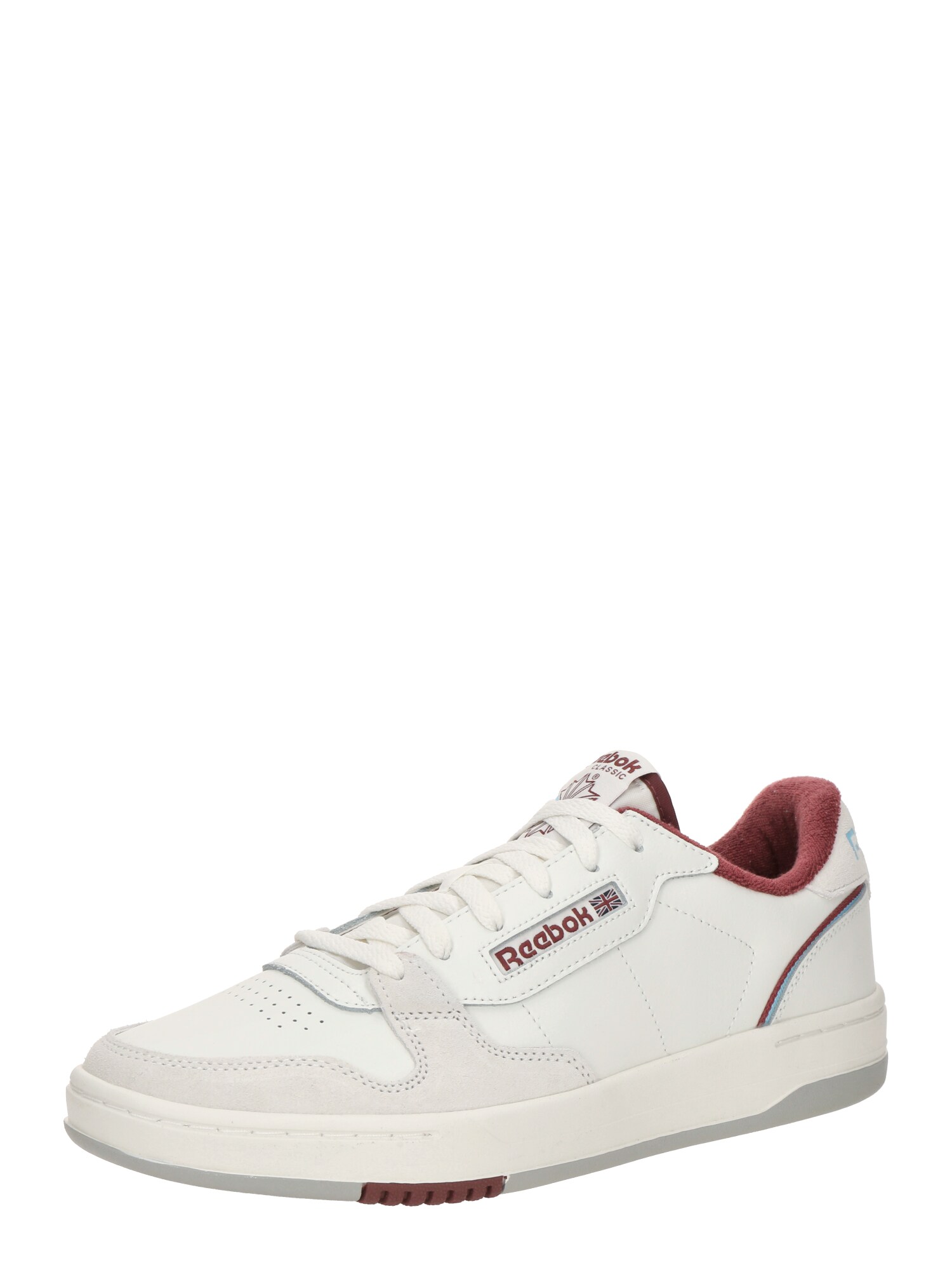 Reebok Sneaker low PHASE COURT  roşu închis / alb / alb murdar