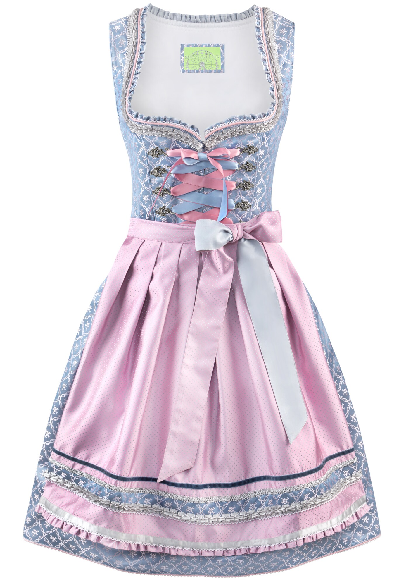 STOCKERPOINT Dirndl  plava / roza / bijela