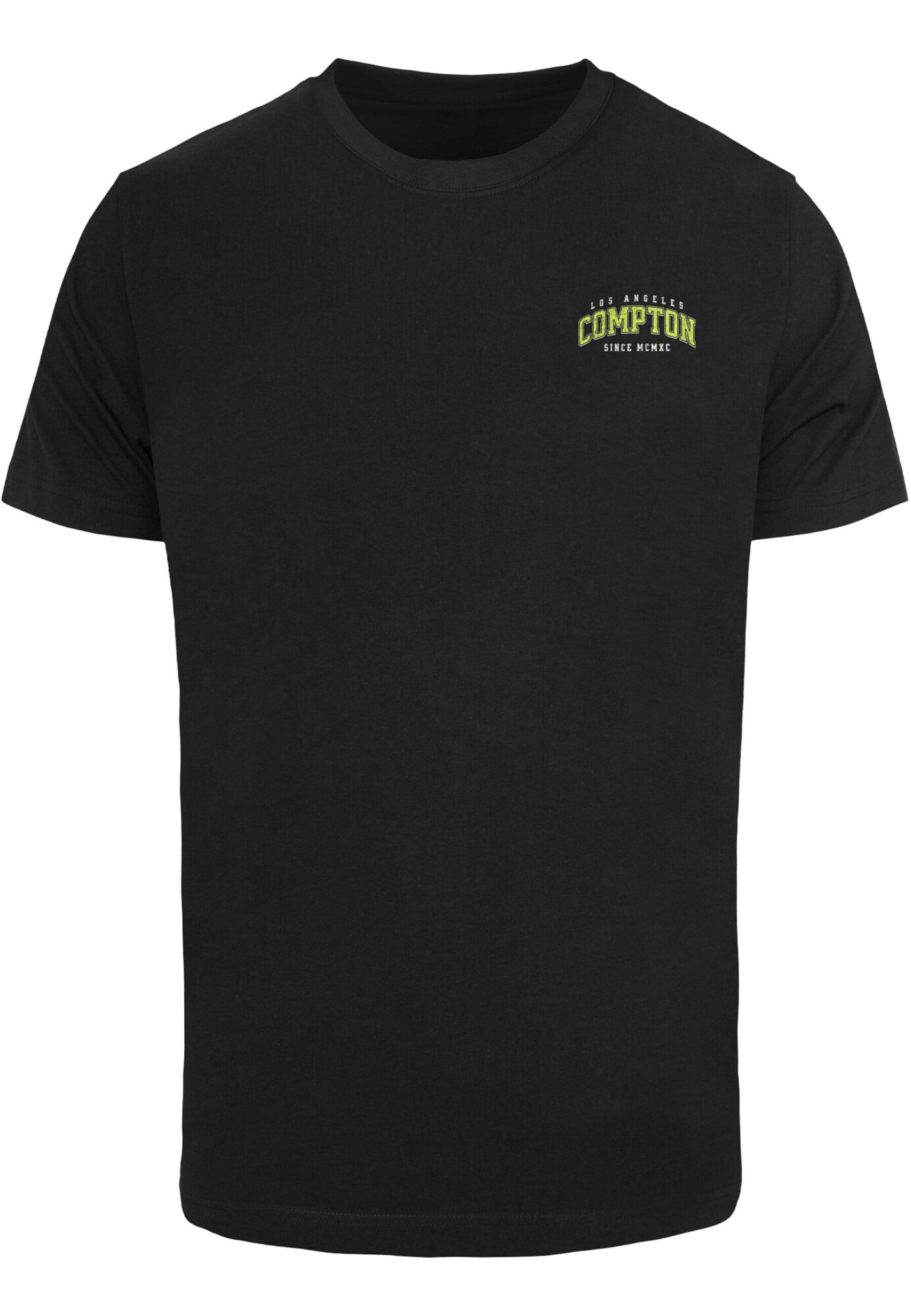 Mister Tee Tričko 'Compton Grunge Look'  limetková / čierna / biela