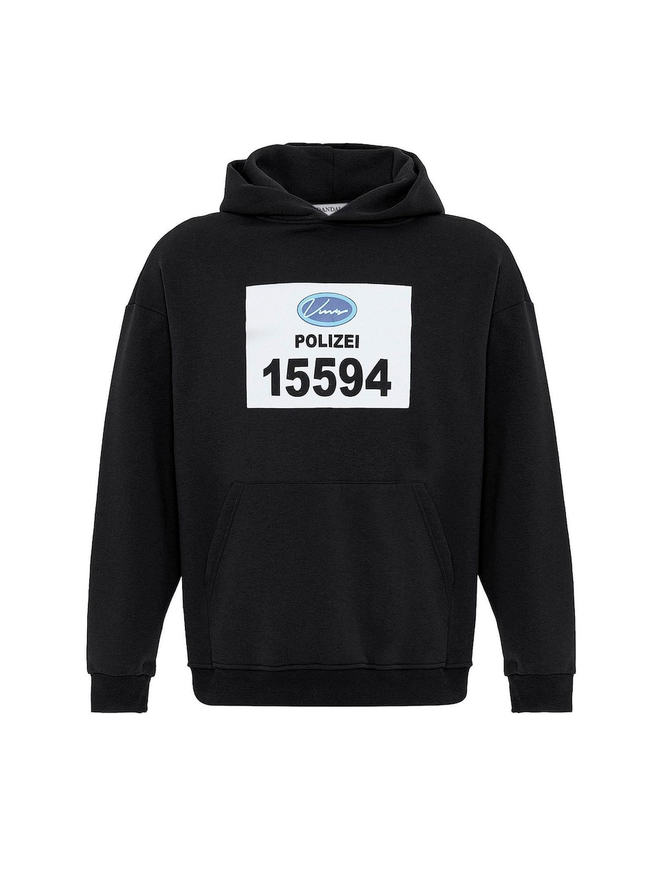 Sweatshirt blå / ljusblå / svart