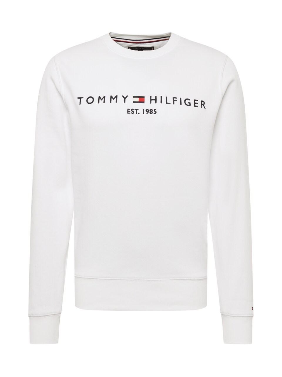 Sweatshirt 'Logo Embroidery Flex' marinblå / röd
