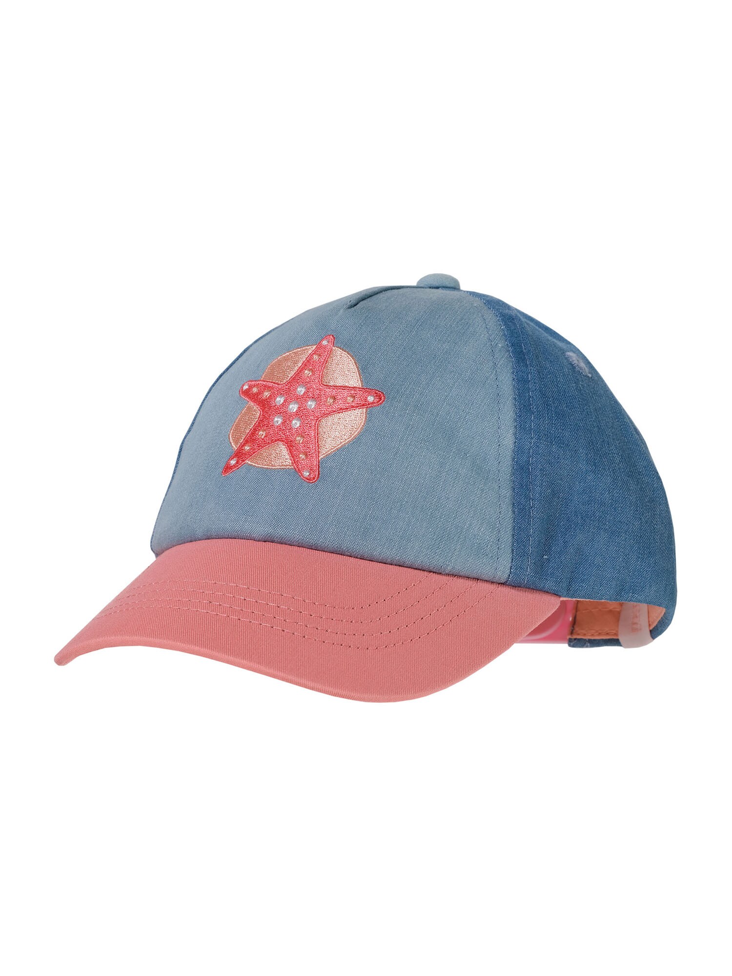 MAXIMO Căciulă  bej / albastru denim / portocaliu