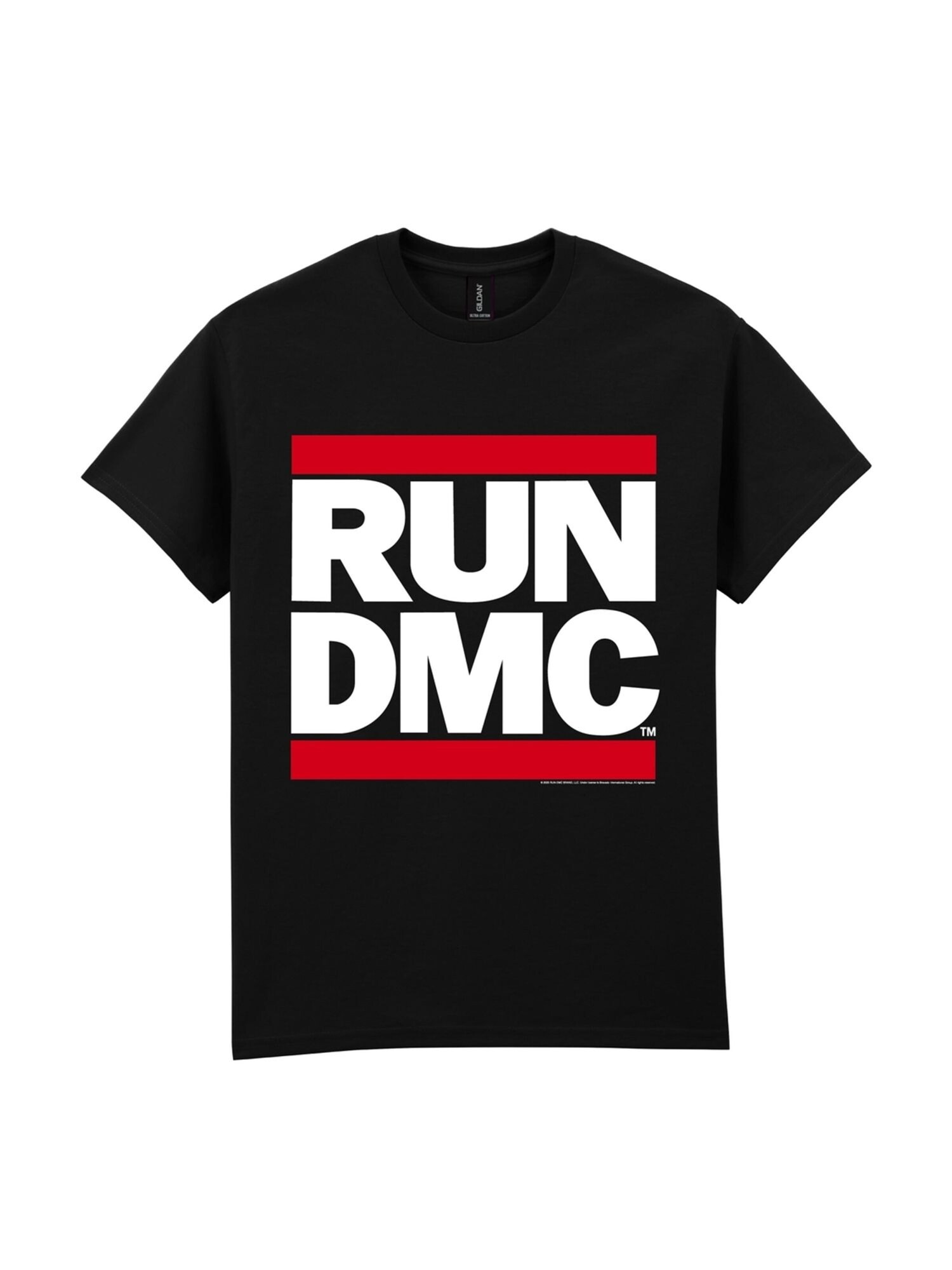 RUN DMC Maglietta 'RUN DMC Logo T-Shirt' nero