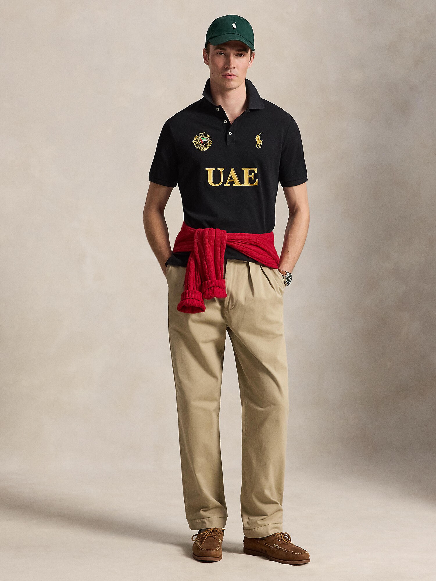 Polo Ralph Lauren Camiseta  oro / negro – imagen 4