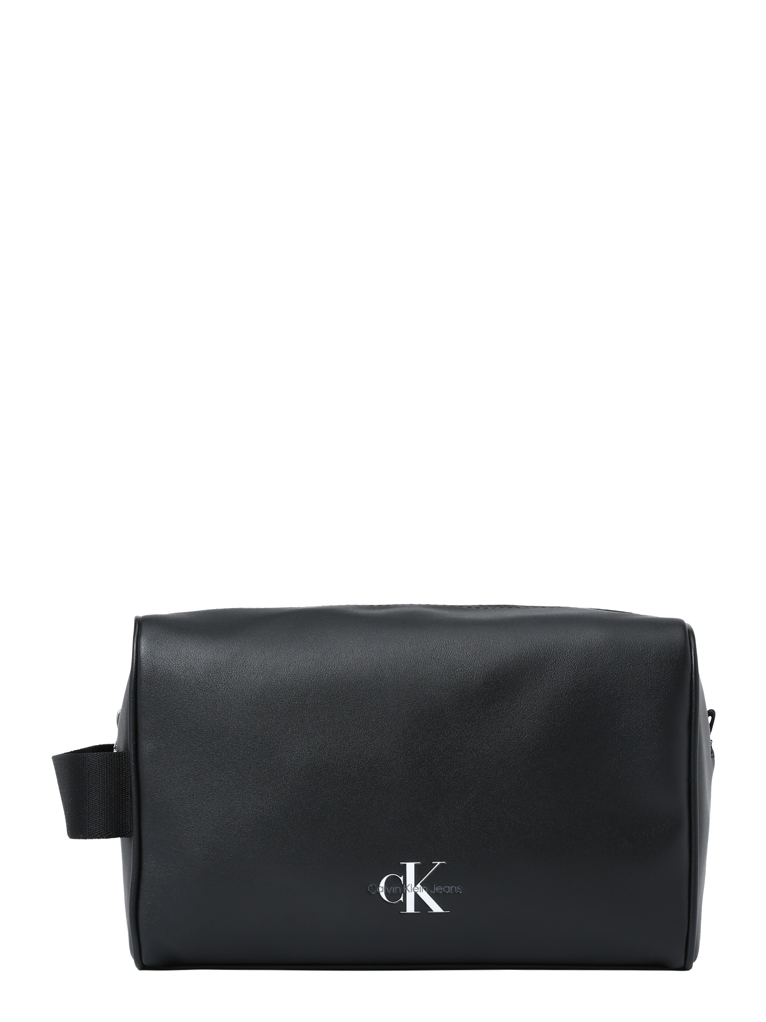 Calvin Klein Jeans Tualeto reikmenų / kosmetikos krepšys grafito / juoda / balta