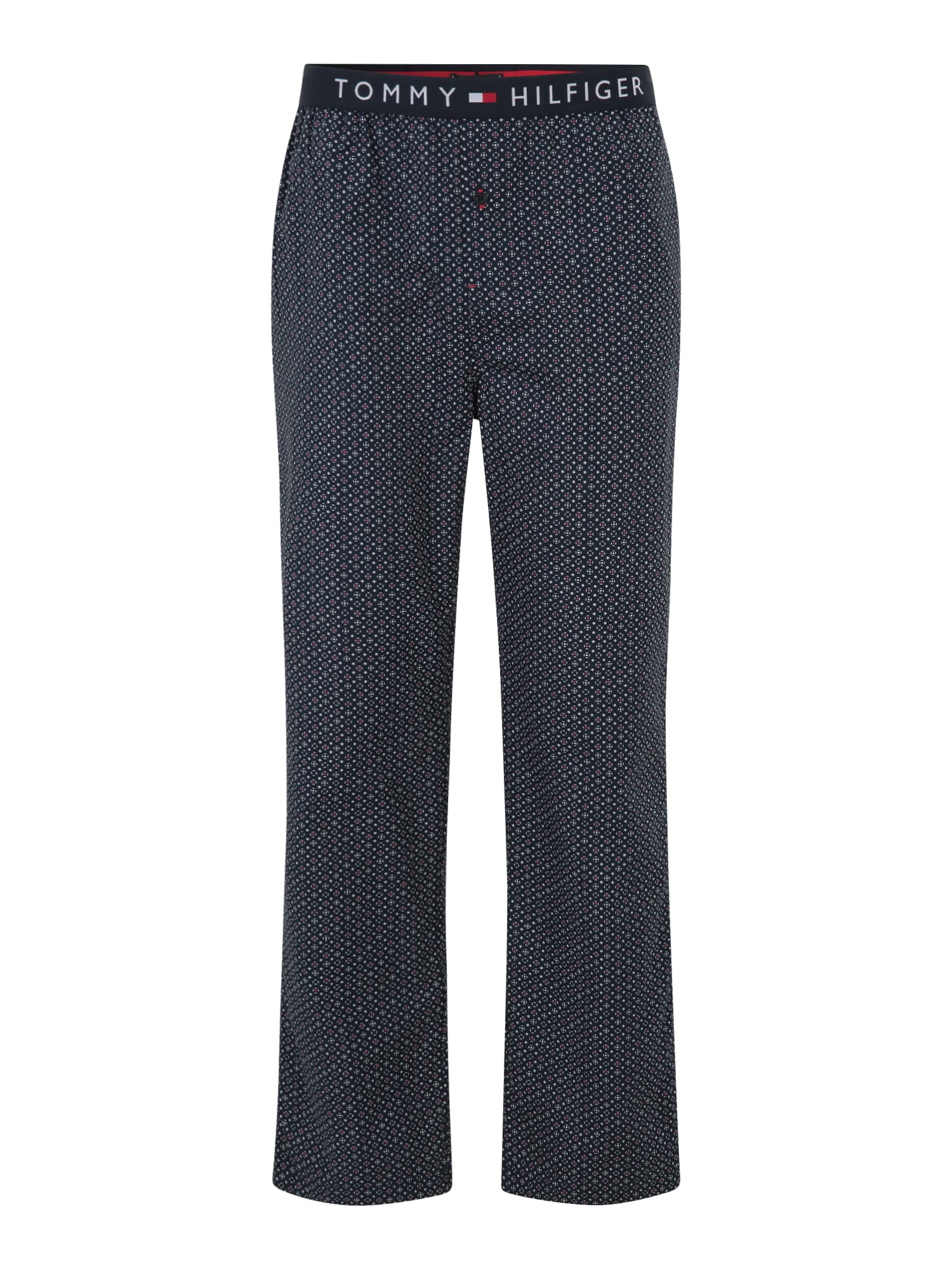 Tommy Hilfiger Underwear Pantaloni de pijama  albastru marin / roșu / alb