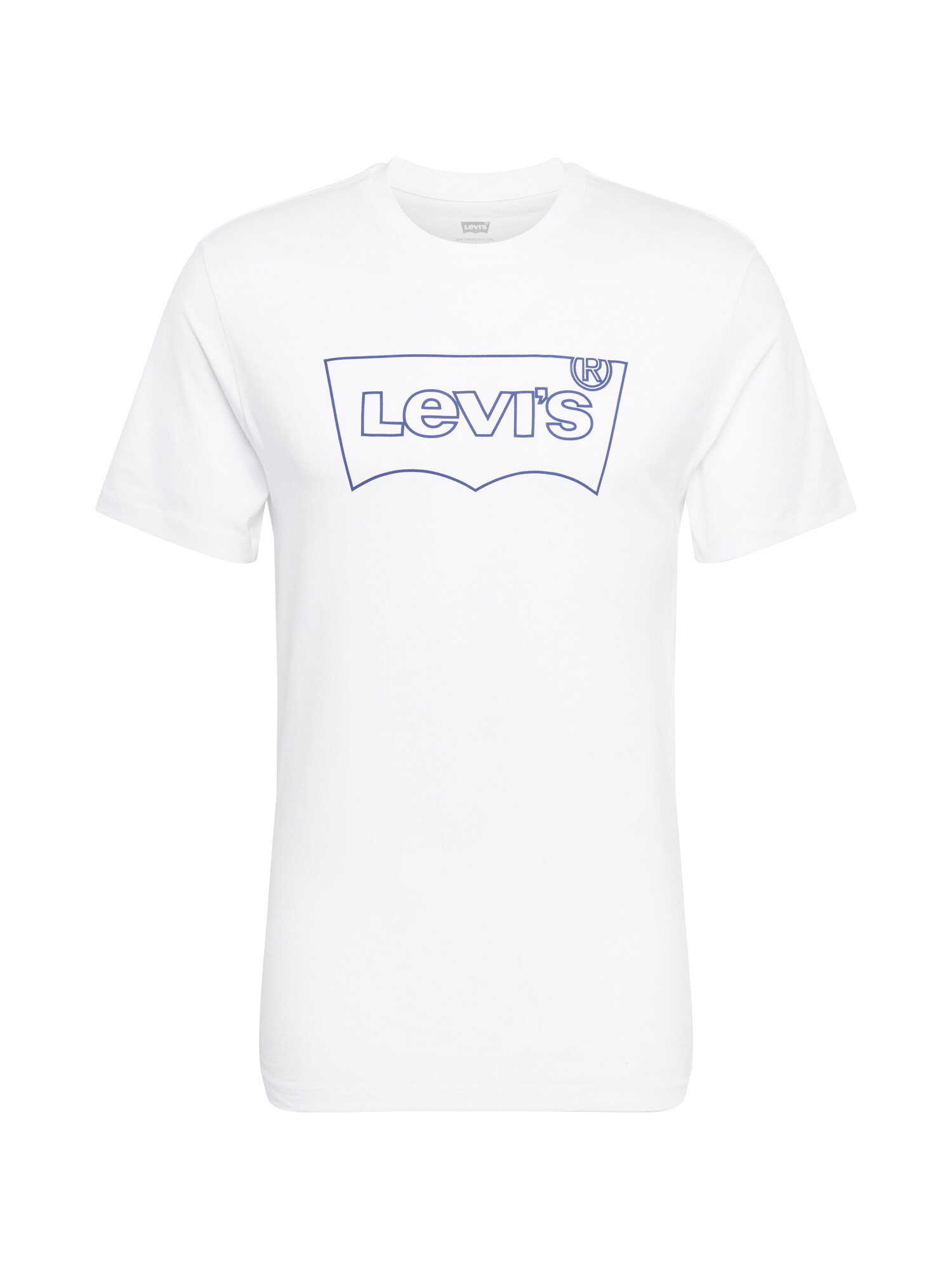 LEVI'S Marškinėliai  šviesiai mėlyna / balta