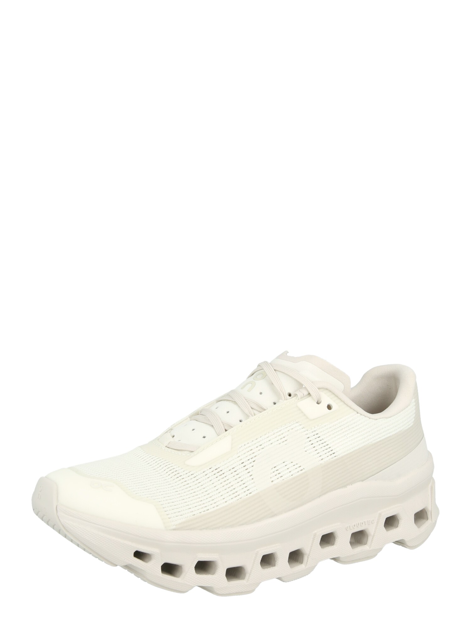 On Pantofi sport Cloudmonster Void alb / alb natural